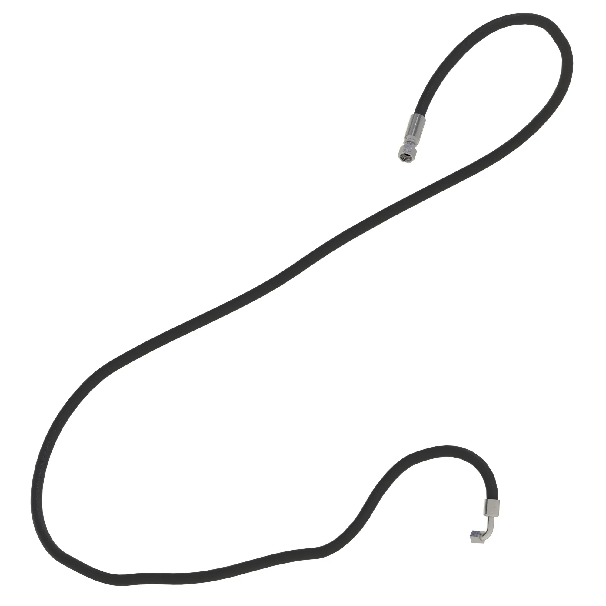 John Deere Rear Case Drain Fabricated Hydraulic Hose - AN402336