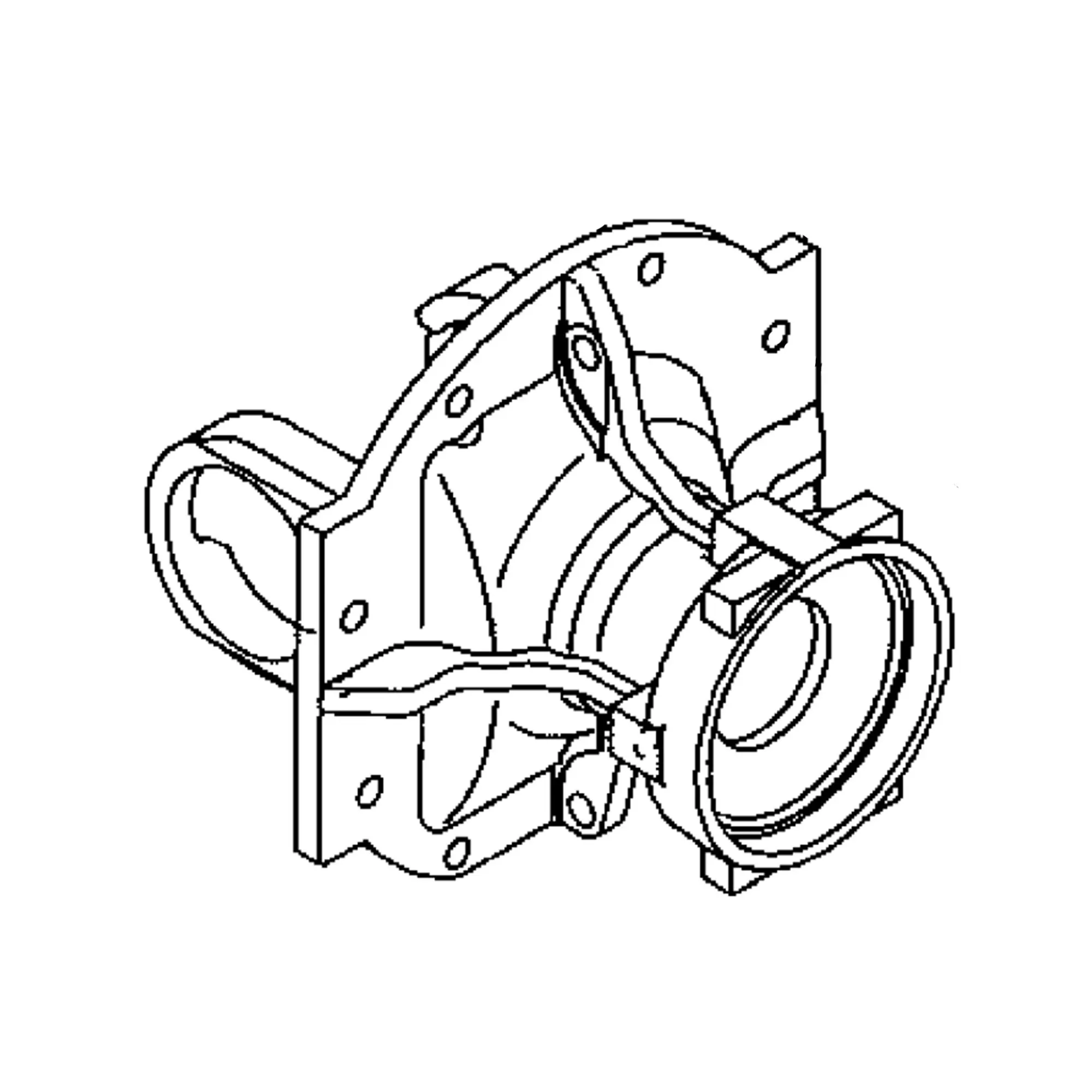 John Deere Front Differential Housing - MIU800004