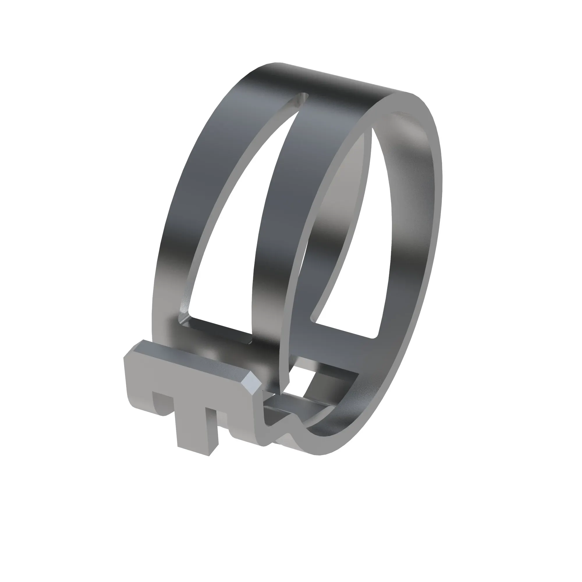John Deere Single Band Hose Clamp - AL214352