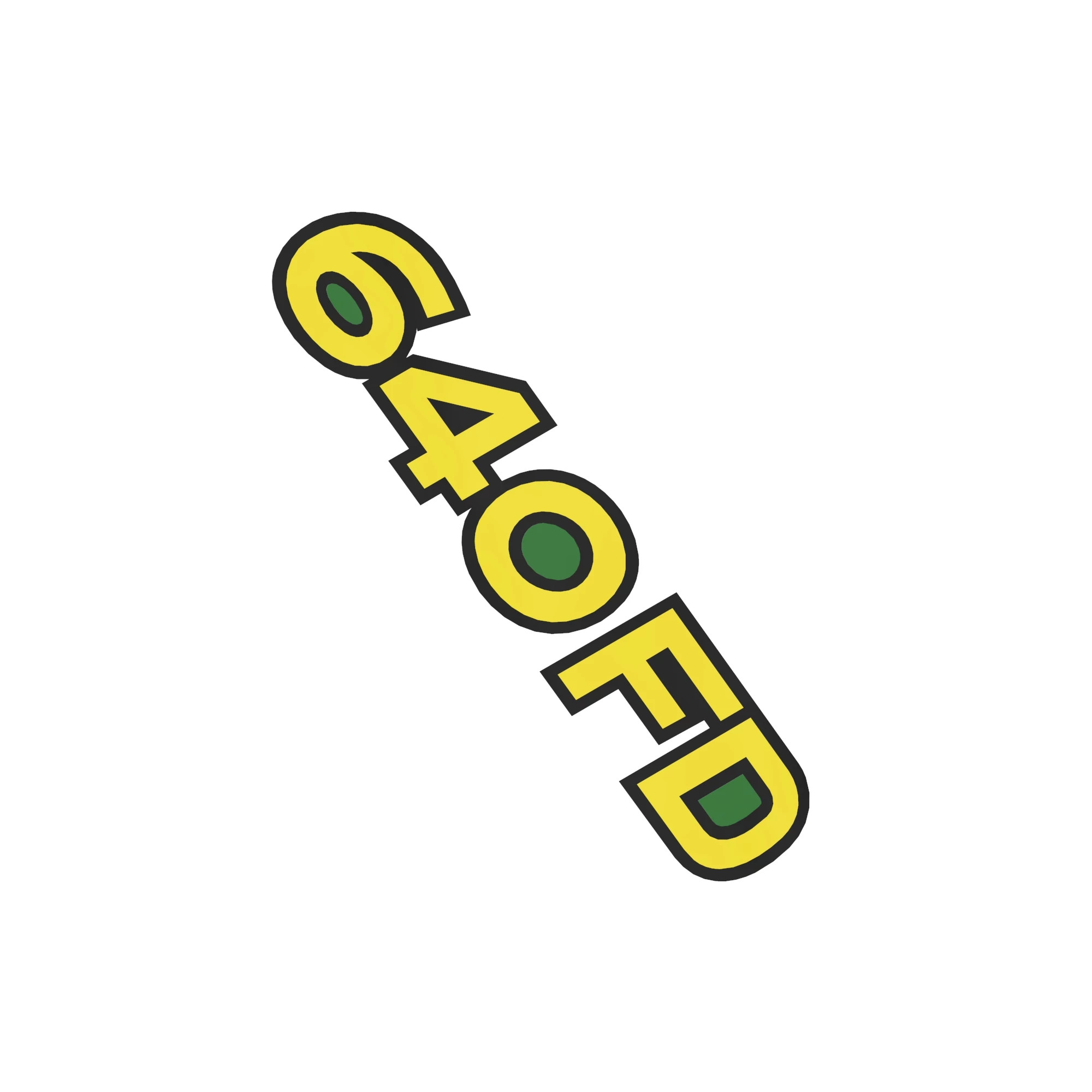 John Deere 640FD Draper Label - H234599