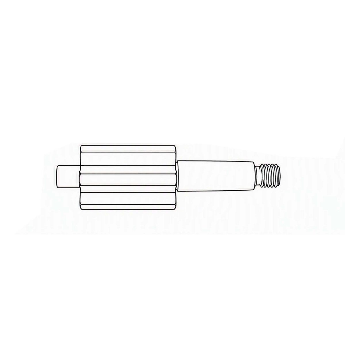 Shaft, Oil Pump Drive With Gear