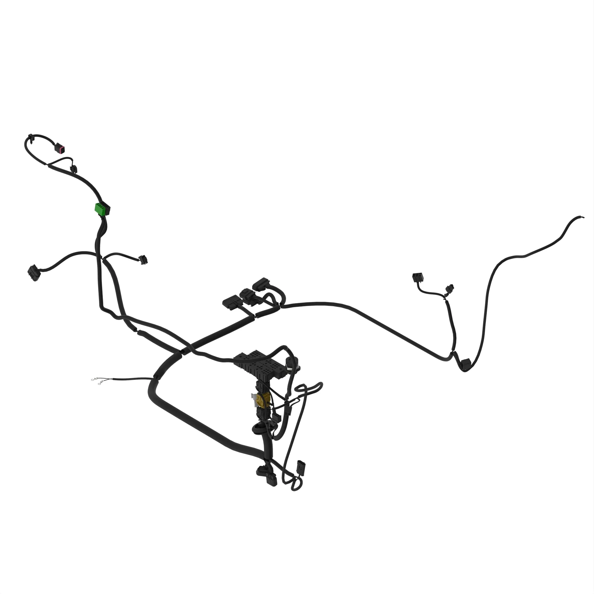 CAB WIRING HARNESS, 6 CYLINDER, WET