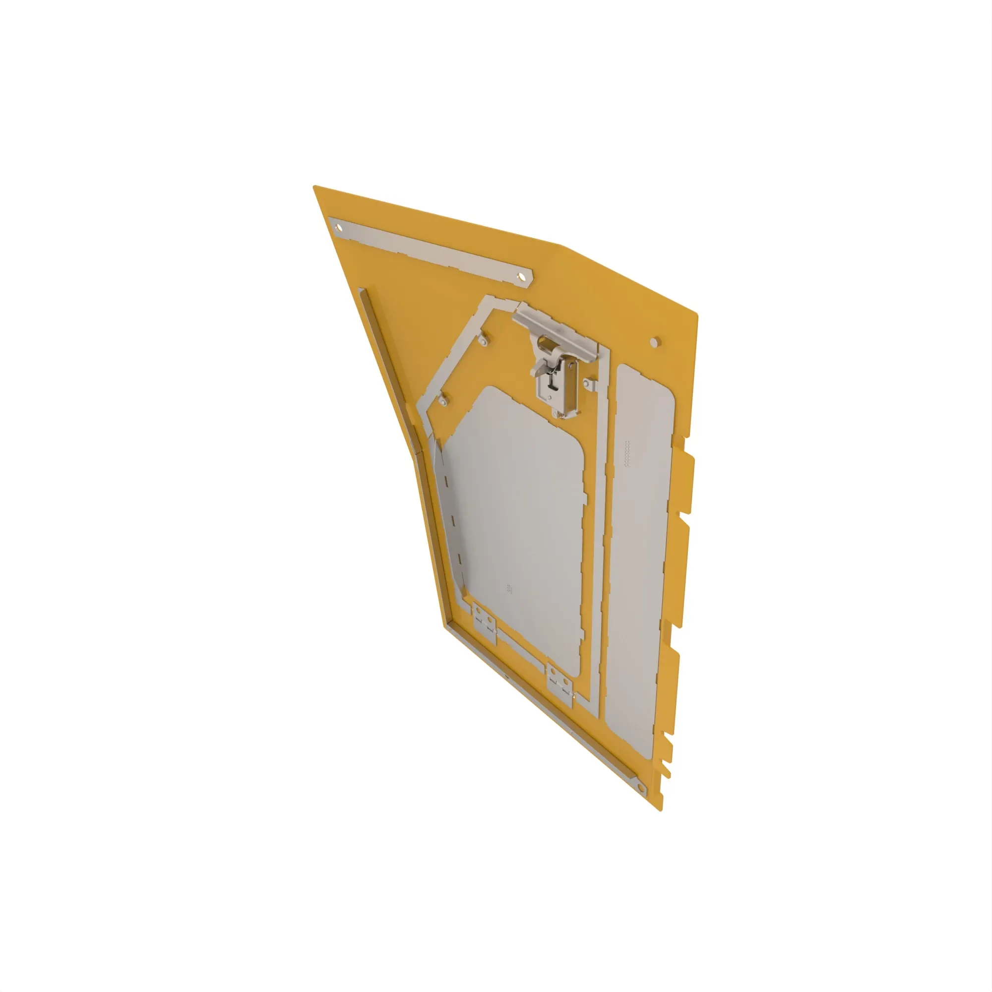 RH ENGINE SIDE SHIELD YELLOW