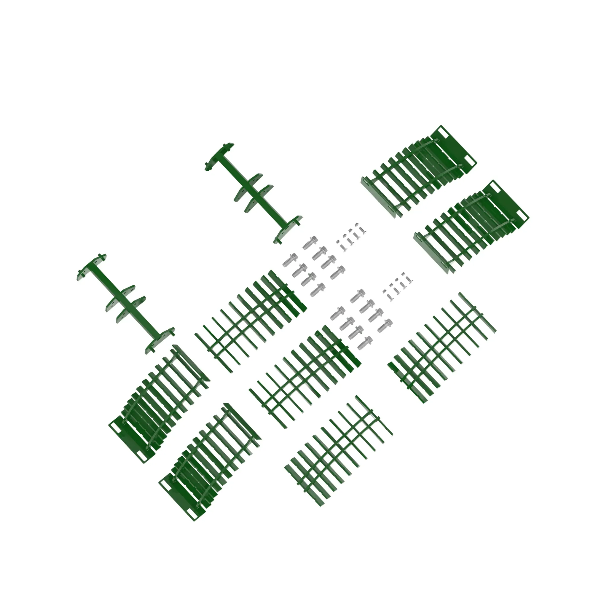 CONCAVE KIT, ROUND BAR INSERTS, X-S