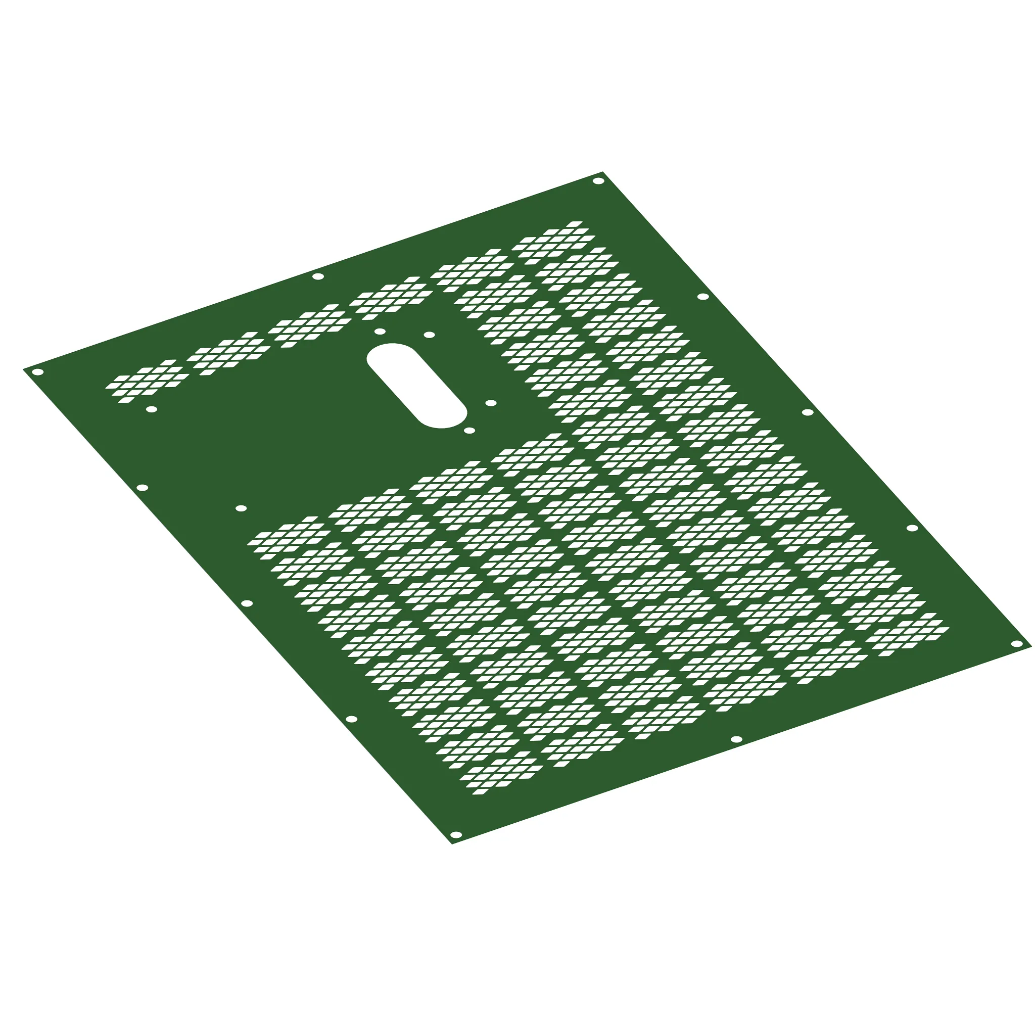 John Deere Basket Short Section Screen - KK104187