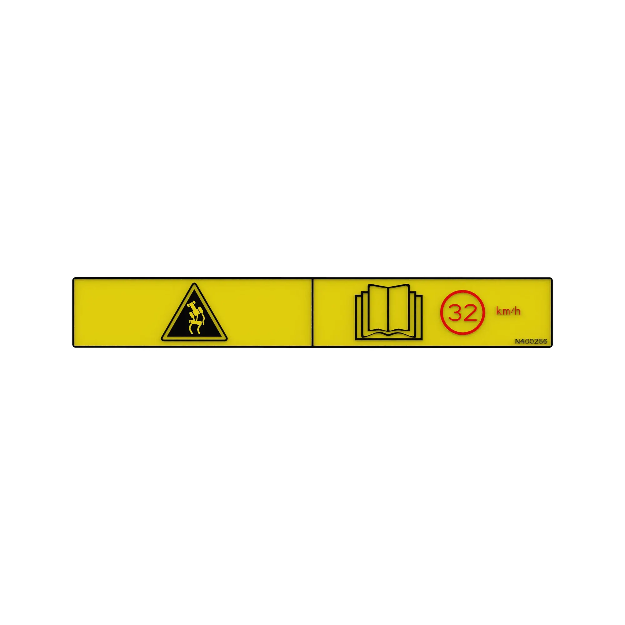 John Deere Safety Sign - N400256