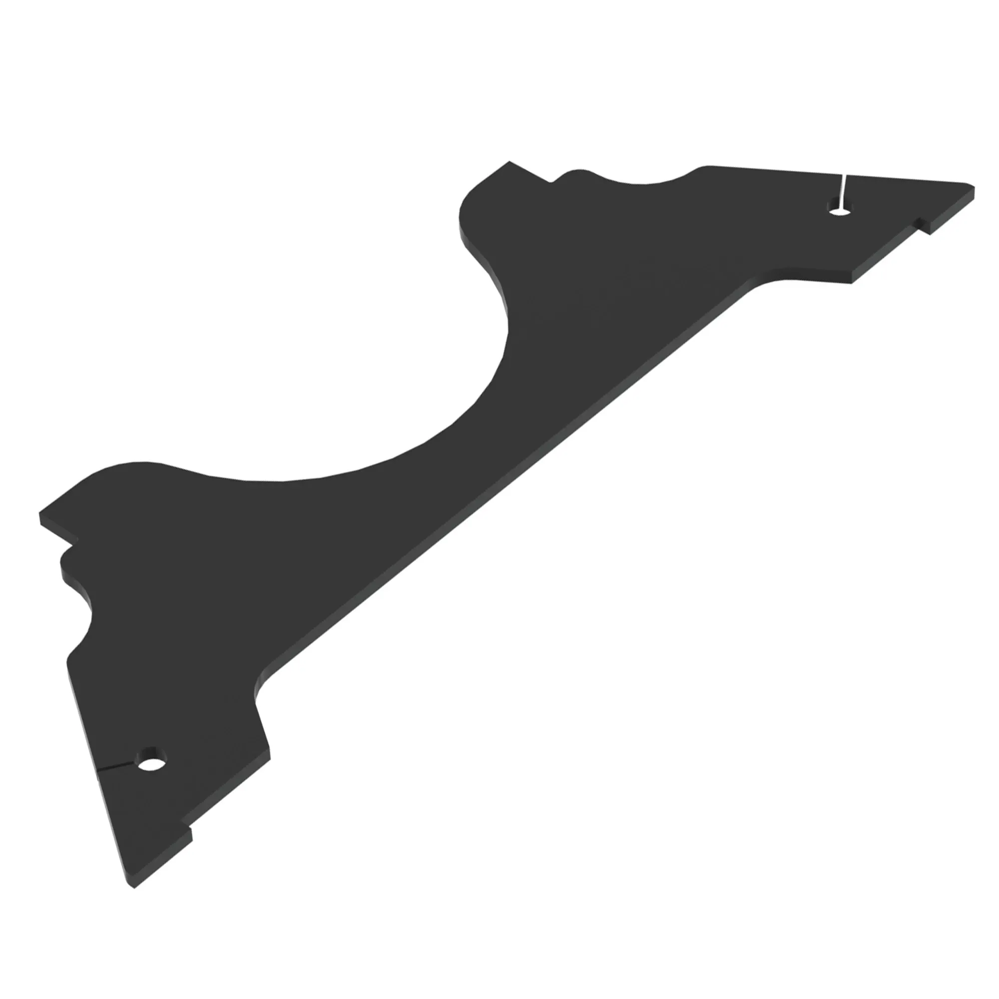 John Deere Radiator Bracket Plate - T224642