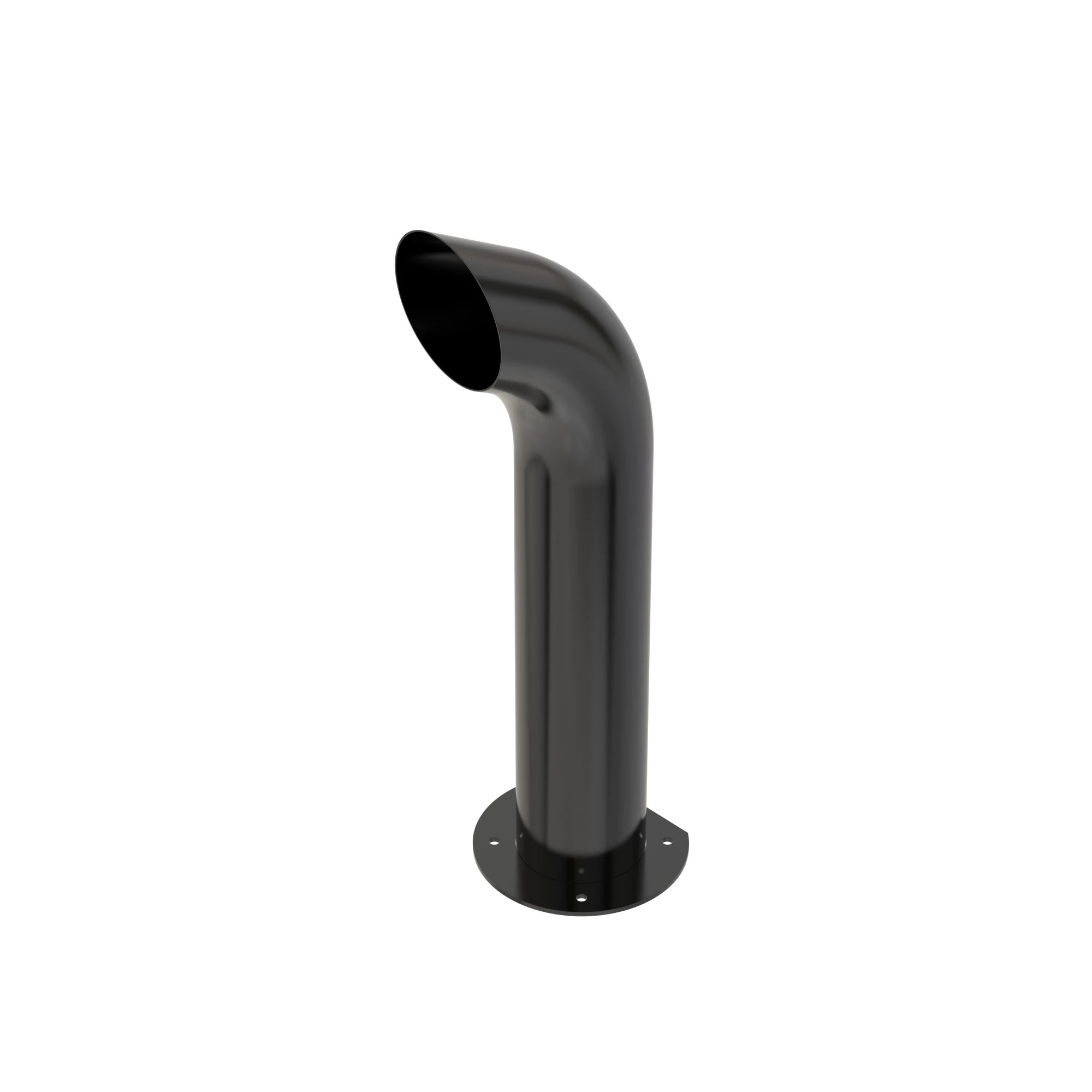 PIPE, EXHAUST (PAINTED BLACK)