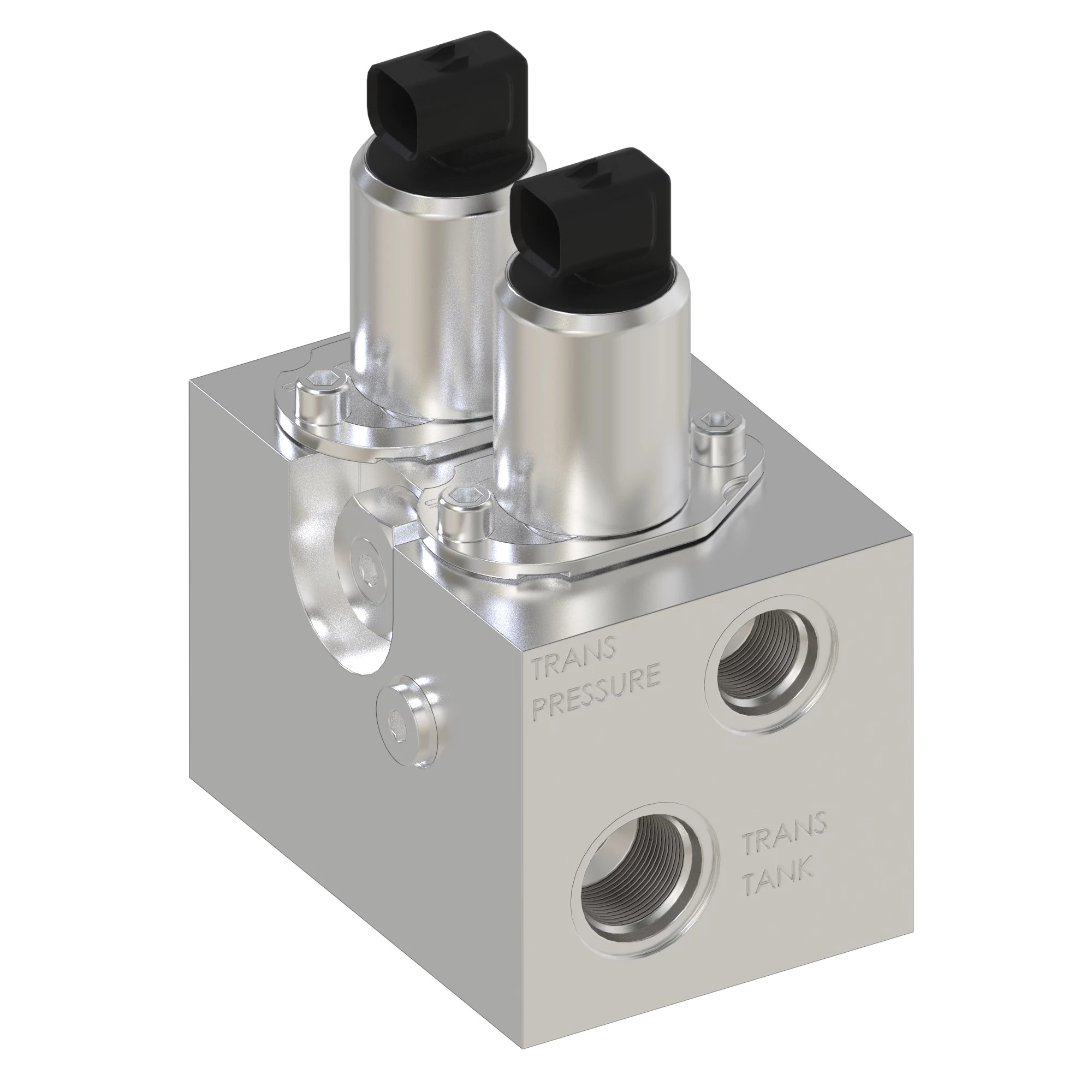 John Deere Park Brake Differential Lock Manifold Solenoid Hydraulic Valve - AT502294