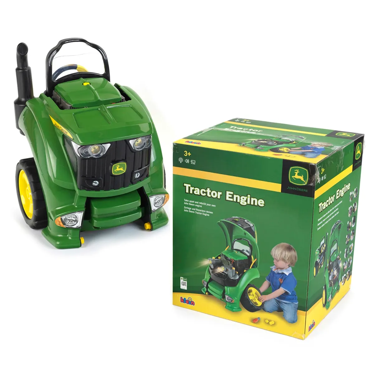 "Buildable John Deere Tractor Engine"