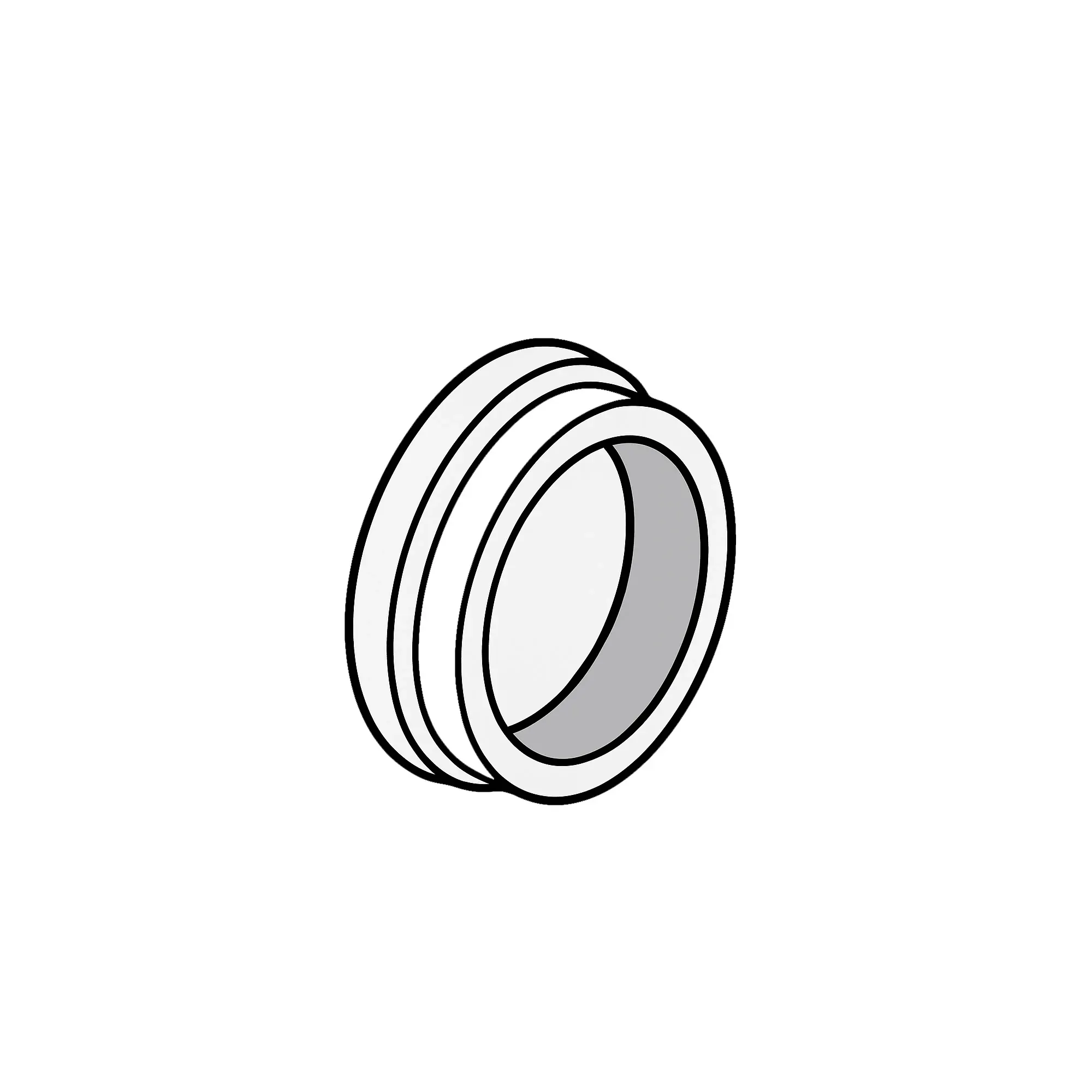 John Deere Axle Bearing Spacer - R76596