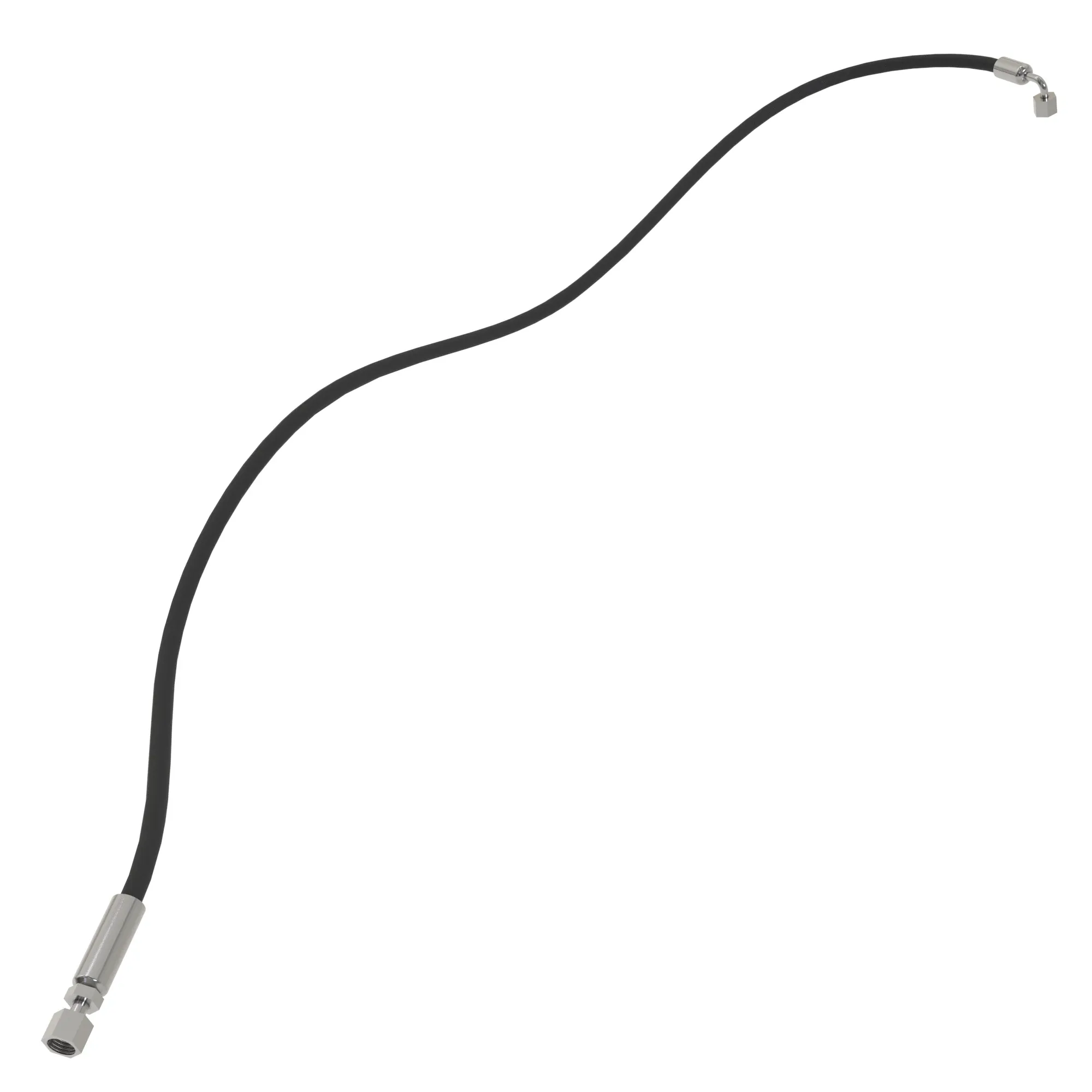 John Deere LH Baler Latch Cylinder Rod End Hydraulic Hose - AN374347