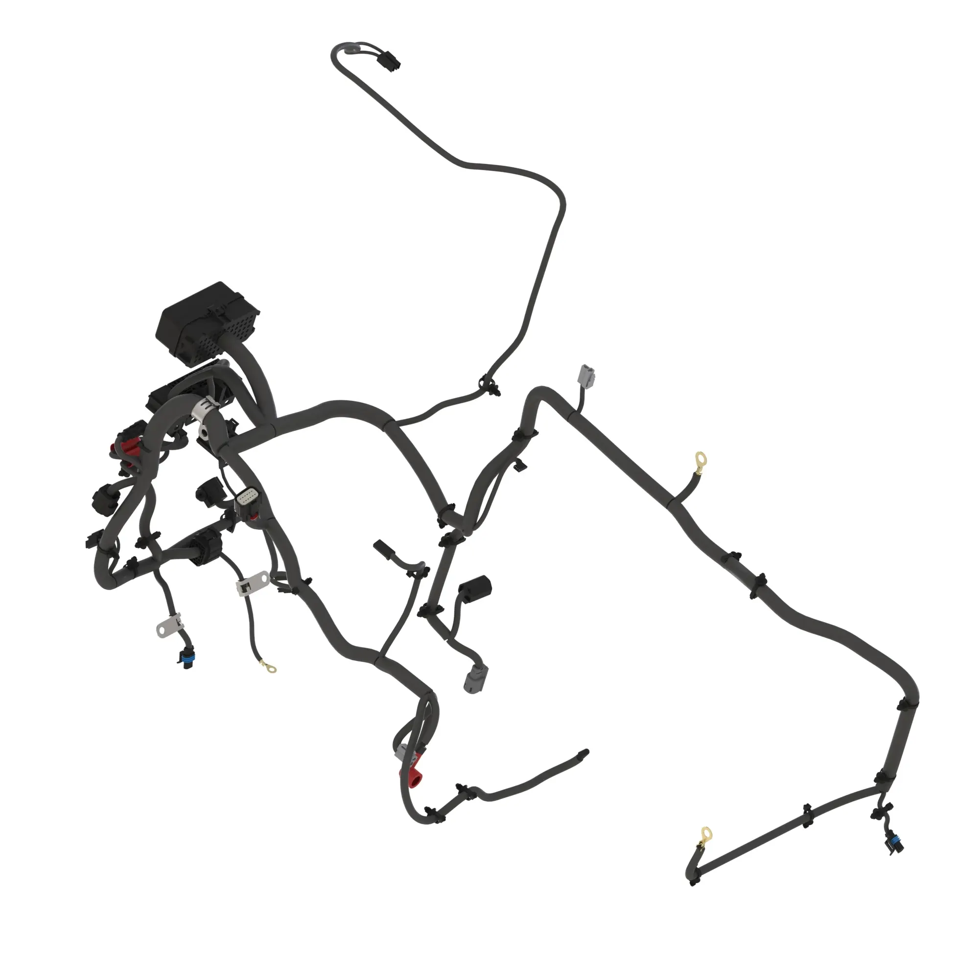 Front wiring harness, 28Hp-ULSD with Park Brake
