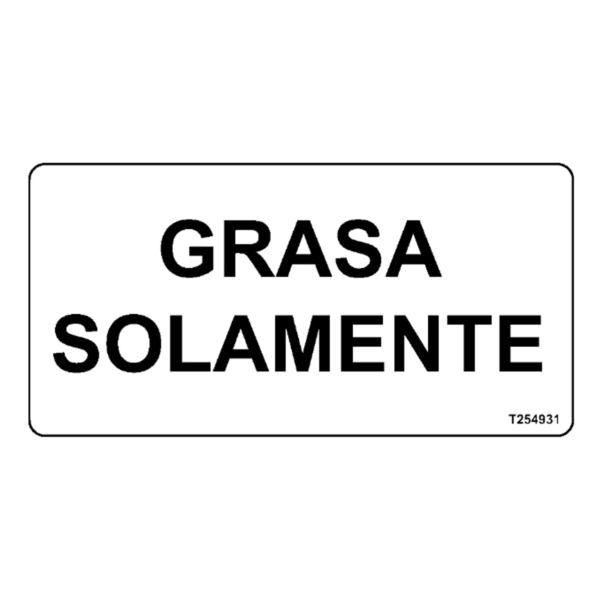 John Deere Safety Sign, Rotating Saw Danger, Spanish - T254931