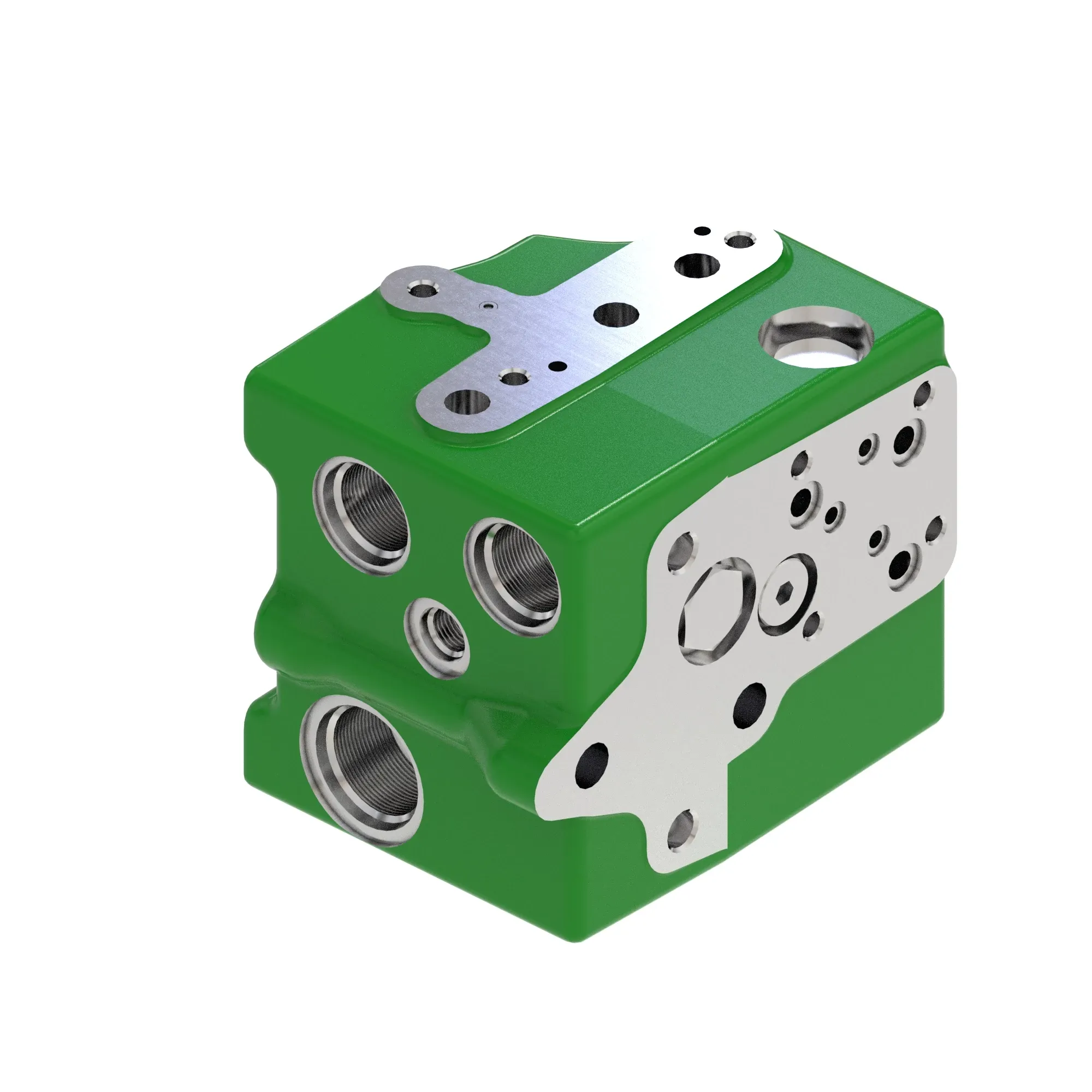 John Deere Inlet Control Block Priority System Housing - AL207963