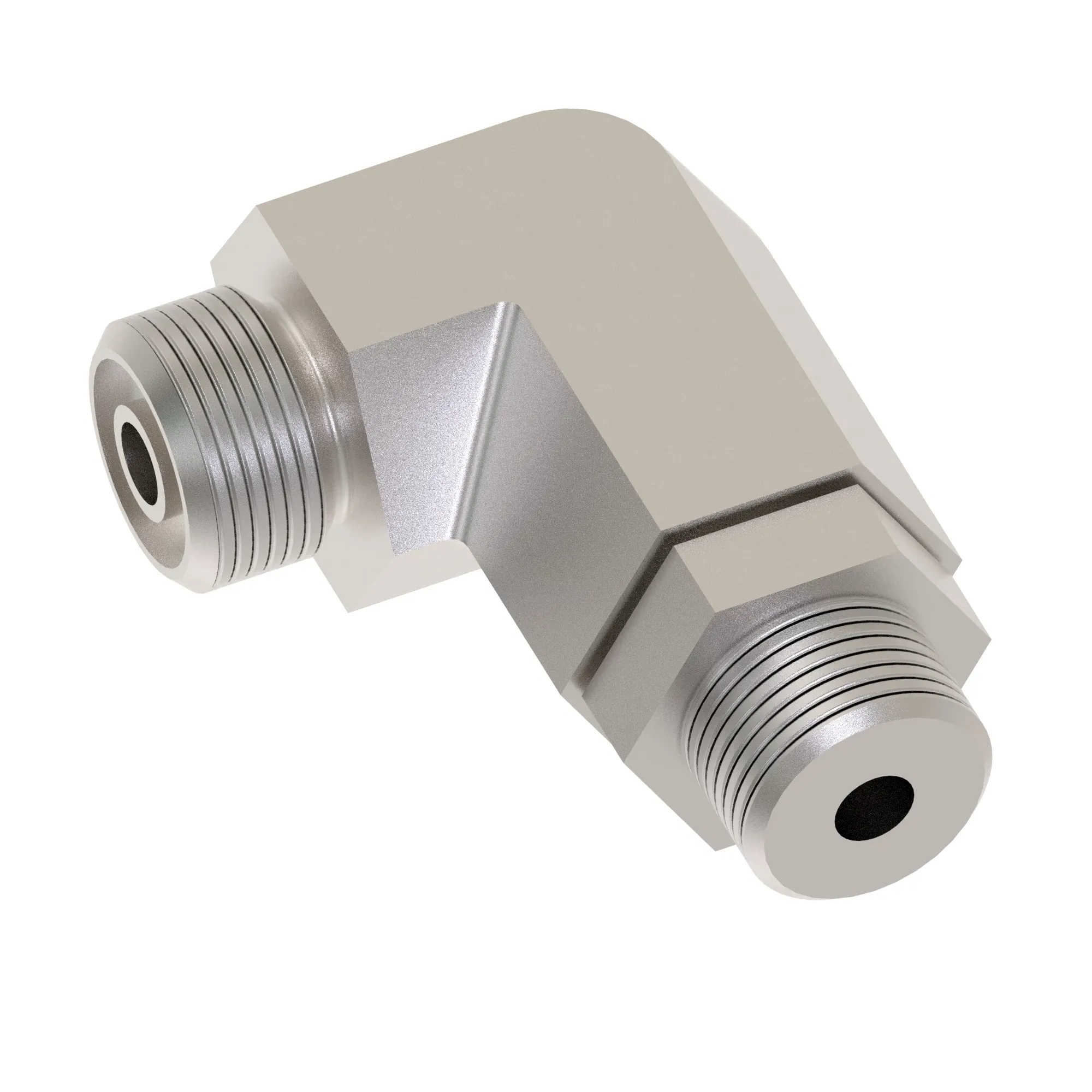 ADAPTER, ELBOW BSPP TO ORFS
