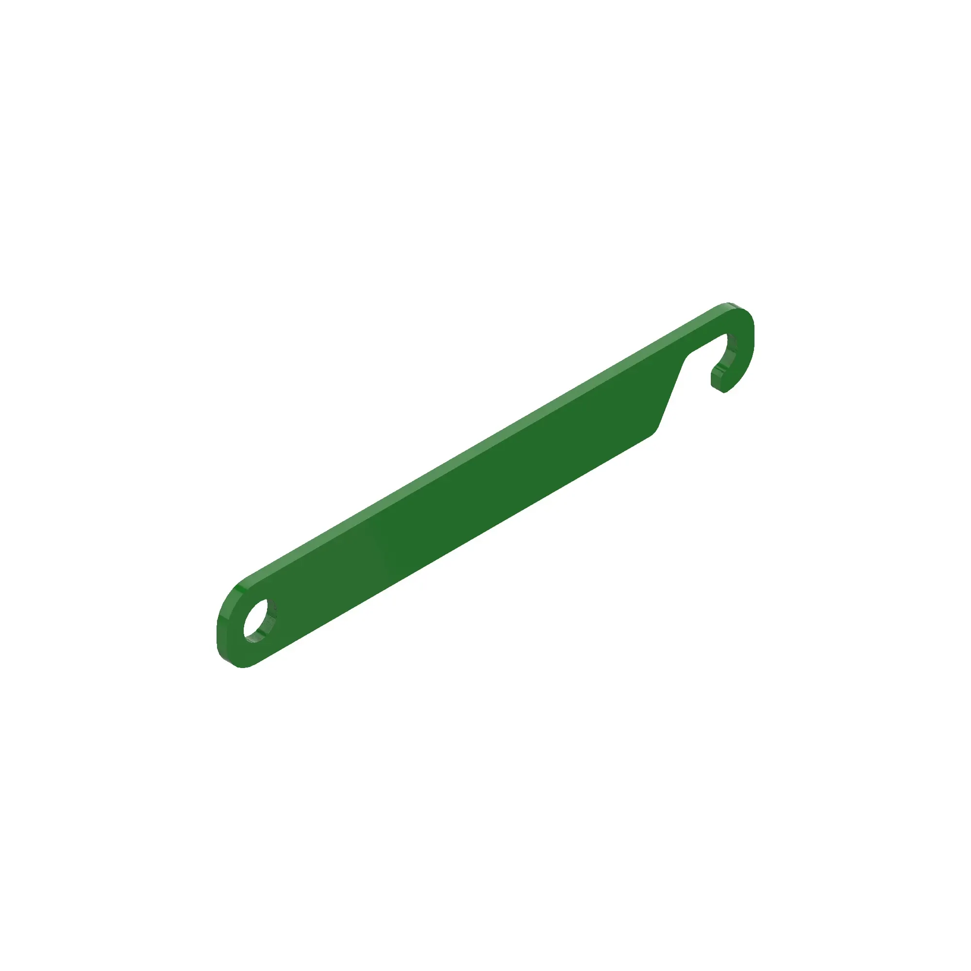 John Deere Entrance Ladder Latch Plate - KK11595