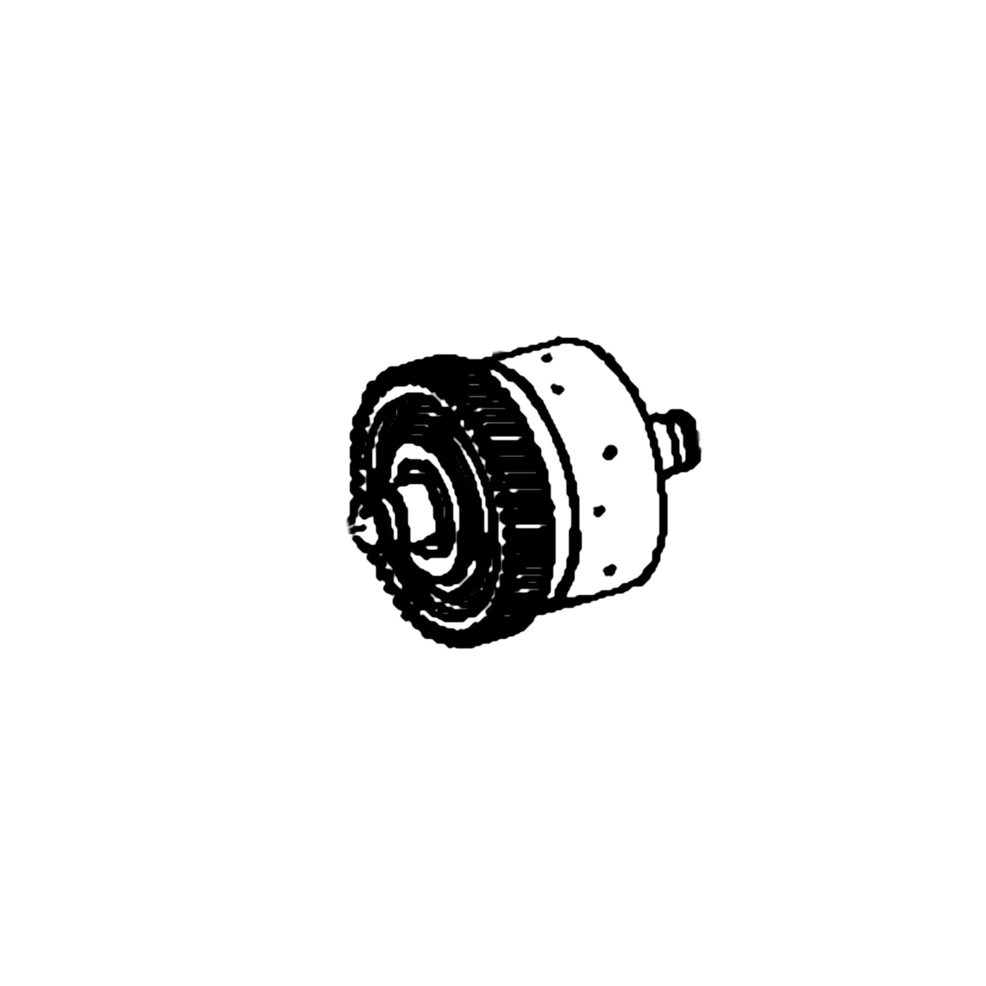John Deere Reverse Clutch Assembly Disk Carrier Drum - AT197602