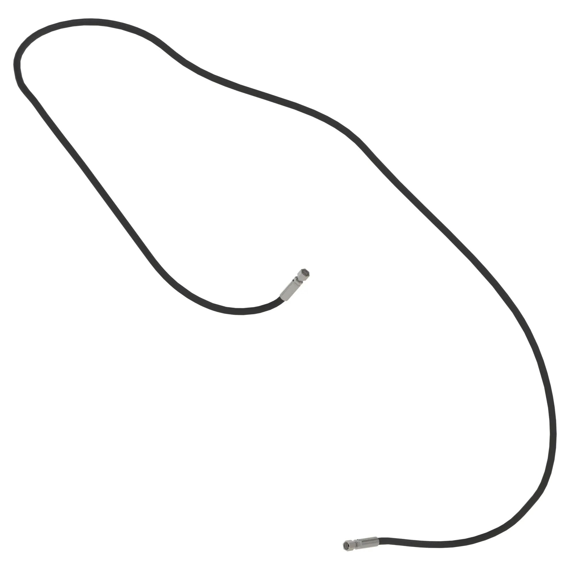 John Deere Rear Park Brake Fabricated Hydraulic Hose - AN402240