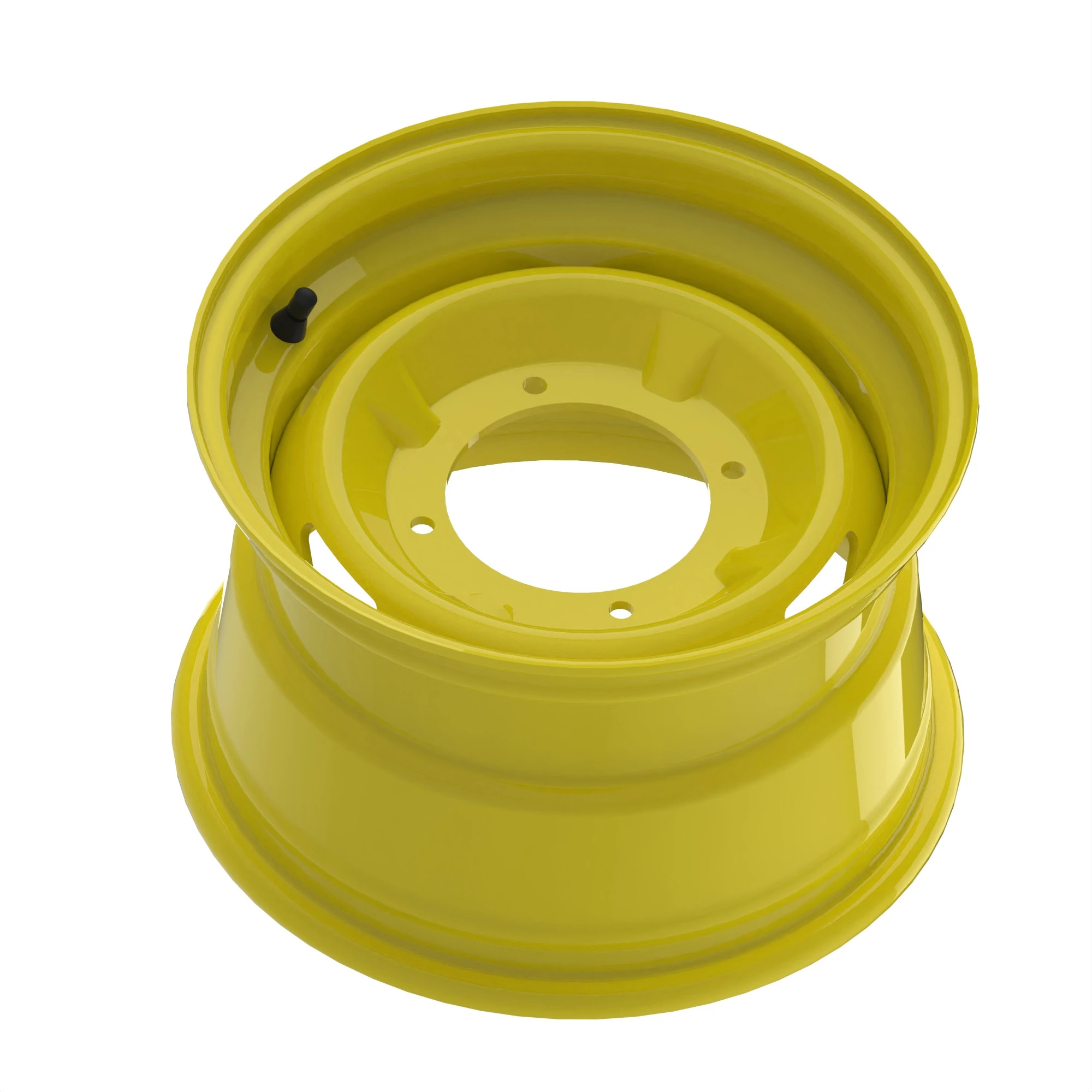 WHEEL, STEEL 12X6 FRONT YELLOW