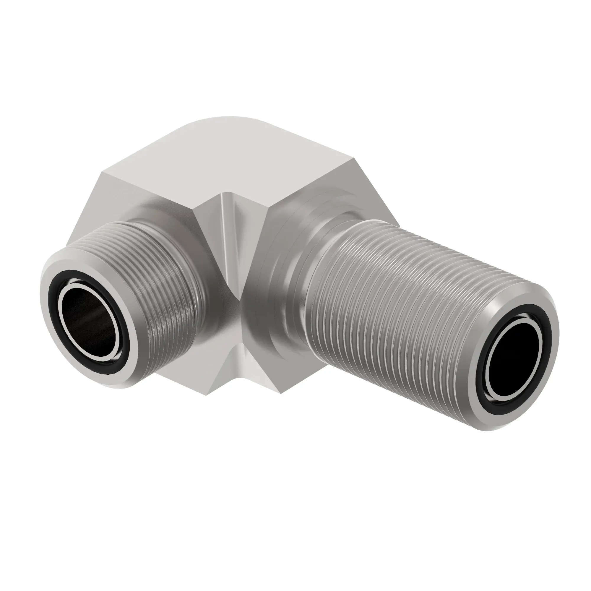 90 DEG BULKHEAD ELBOW (BHE), ORFS
