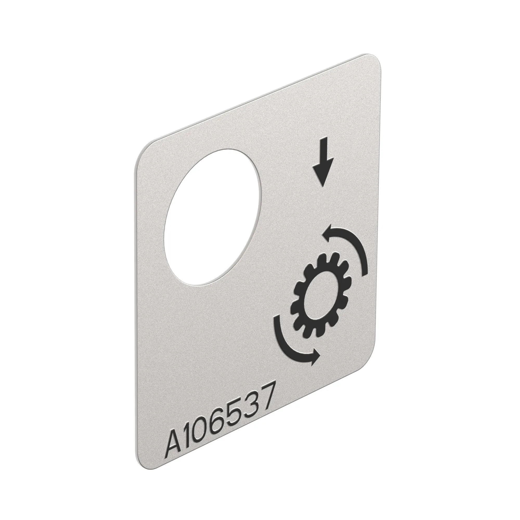 John Deere Calibration Switch Label - A106537