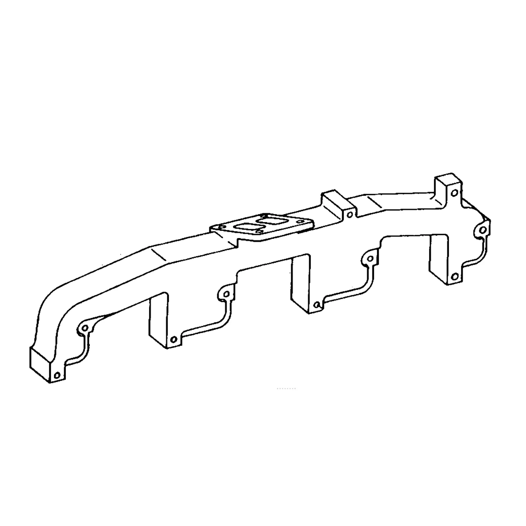 John Deere Exhaust Manifold - R93397