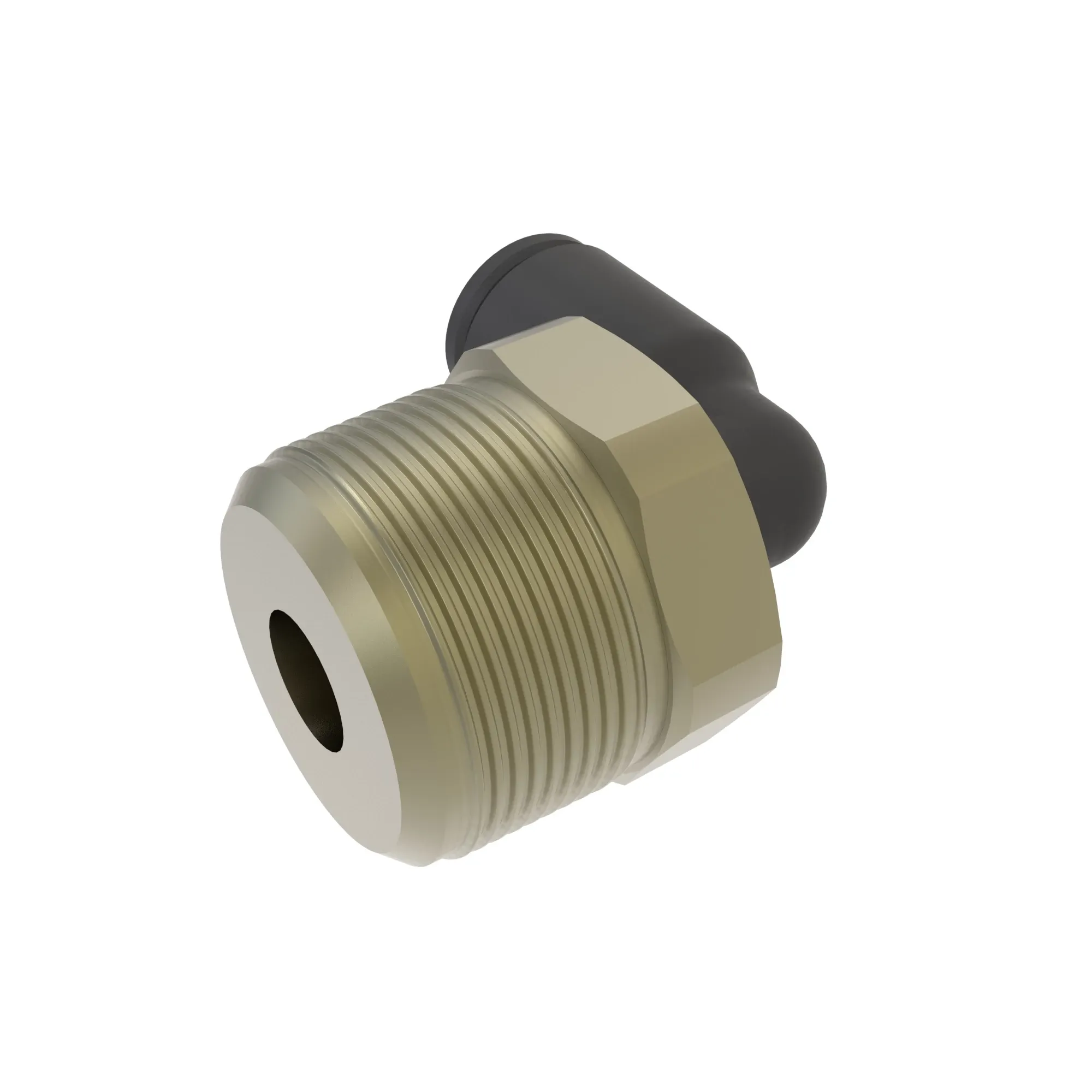 3/8 NPTF X 6 MM PTC ELBOW