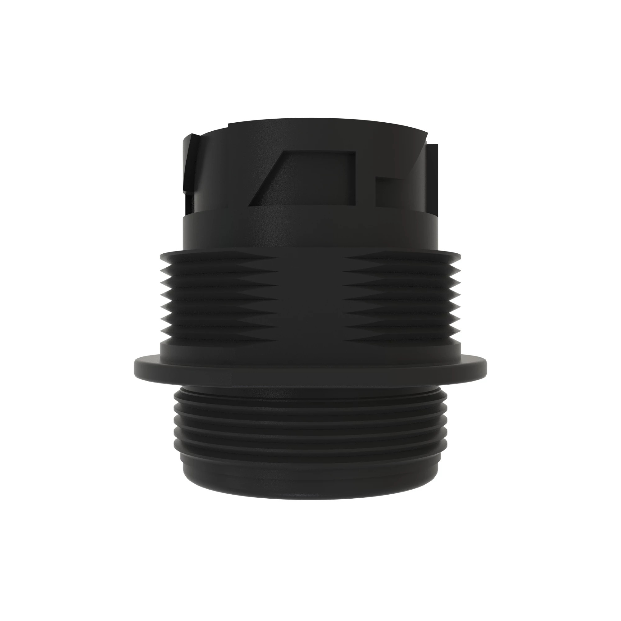 CONN DEUTSCH HD10 9W FS BLK PLSTC