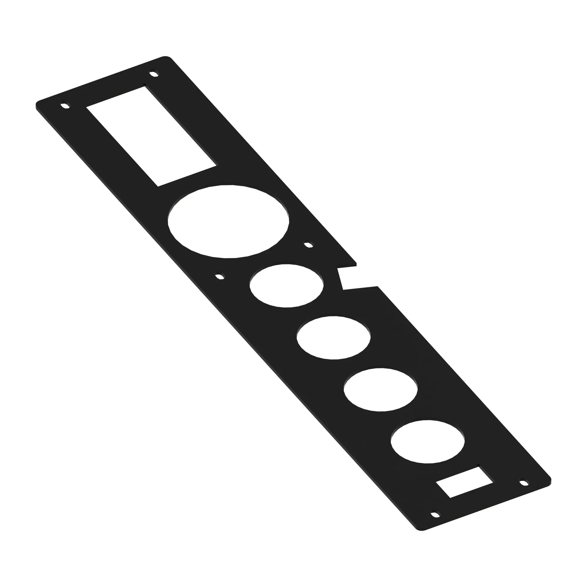 John Deere Guage Panel Plate - F383770