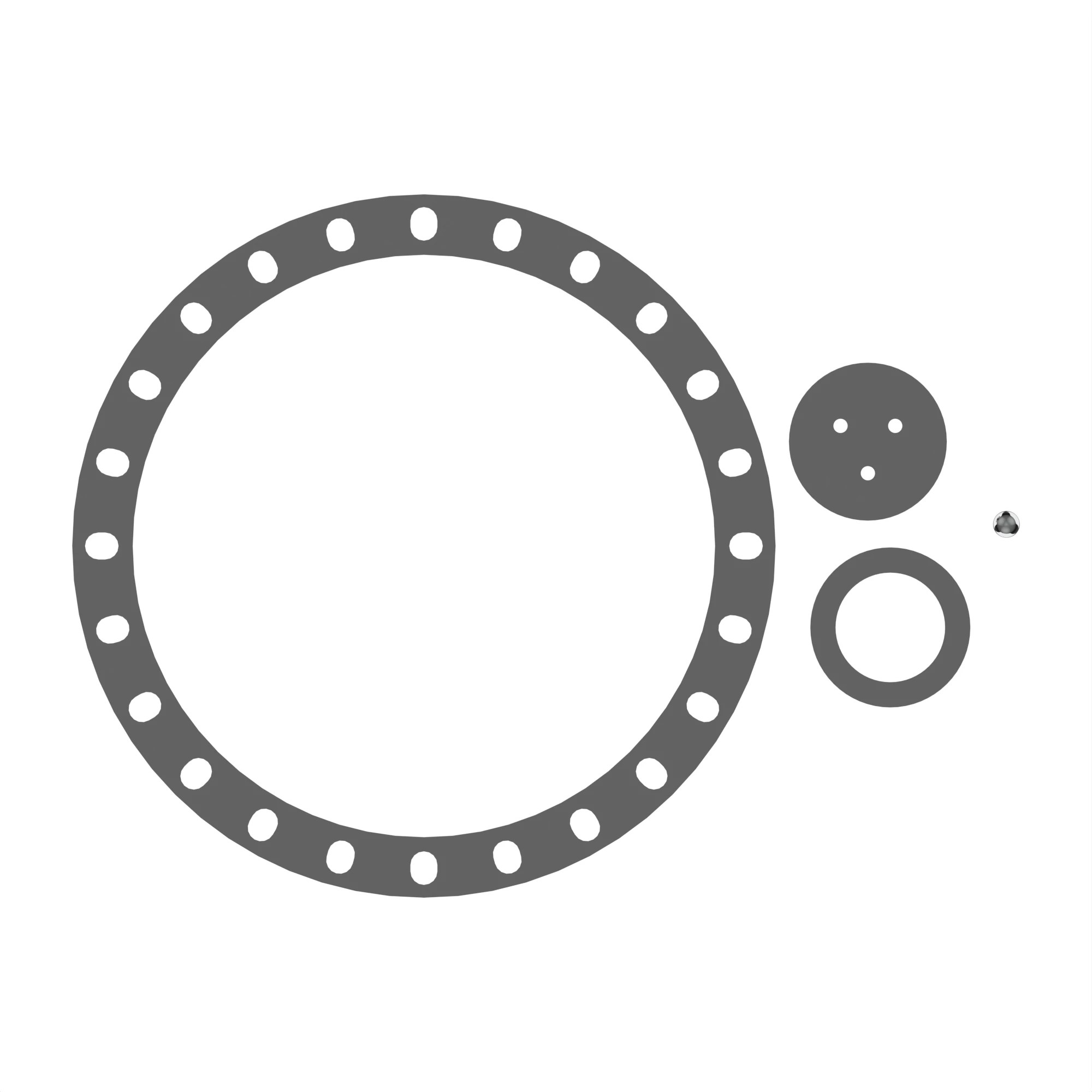 SEAT SWIVEL KIT, DUCTILE IRON