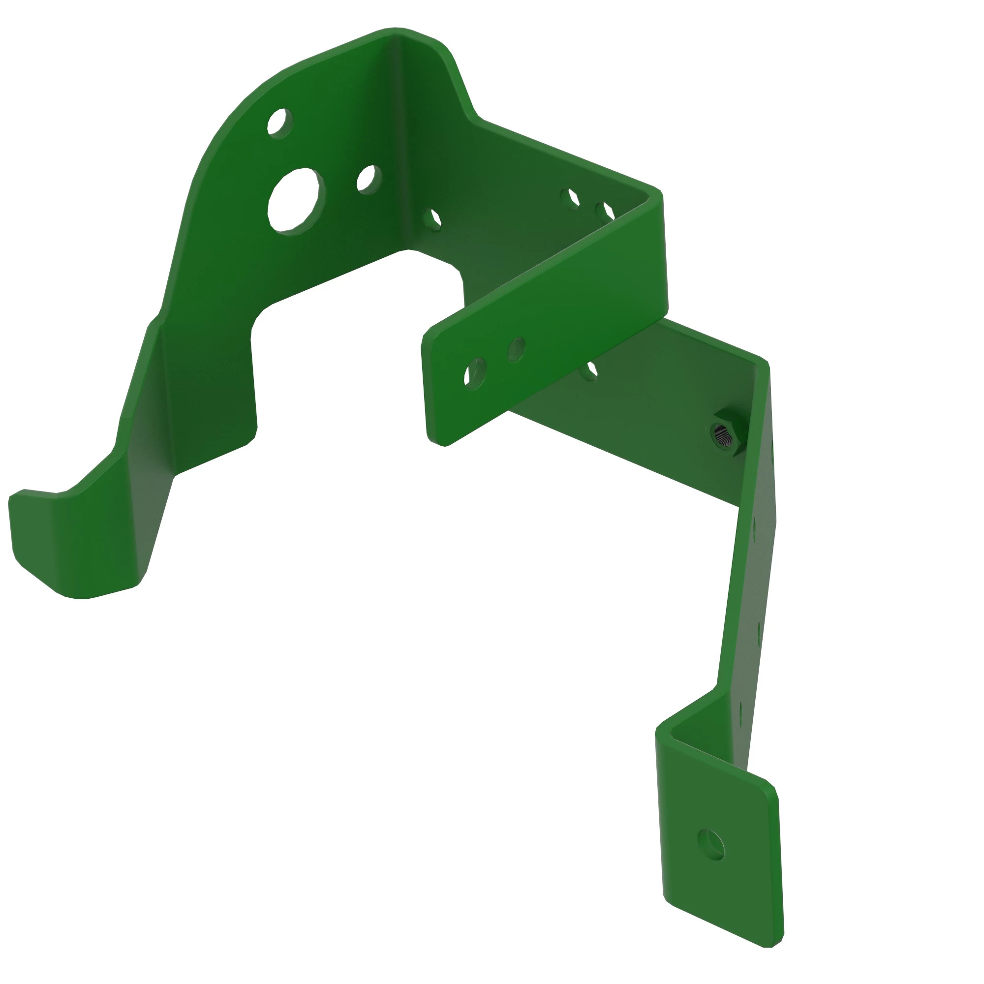 John Deere Hose Bundle Support Bracket, Left Side - AXE48397
