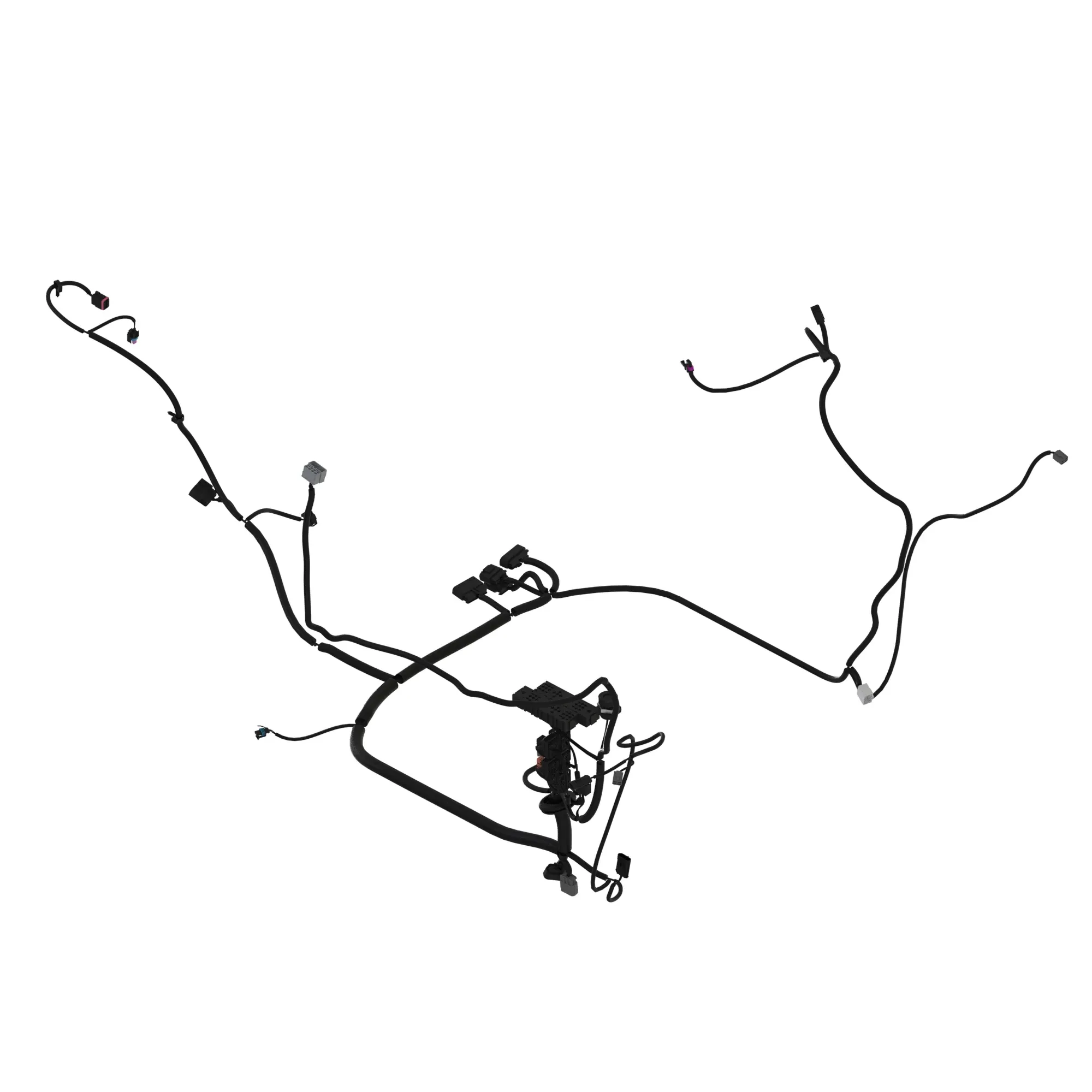 Rear wiring harness