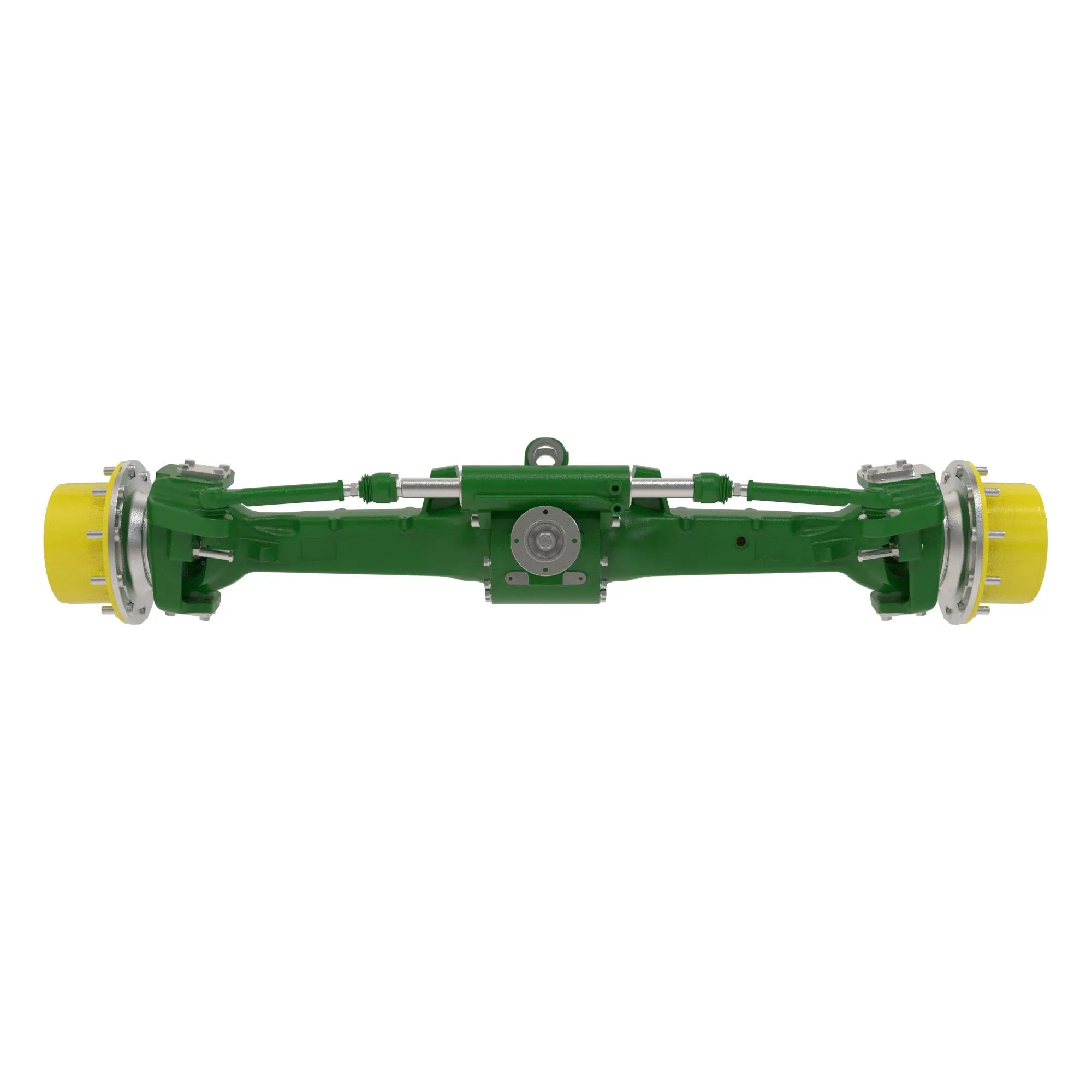 MFWD I=15.692 (DANA 750/222), M50LD, King Pin=8, Caster=12, Camber=1, w/ Wheel Angle Sensor Preparation
