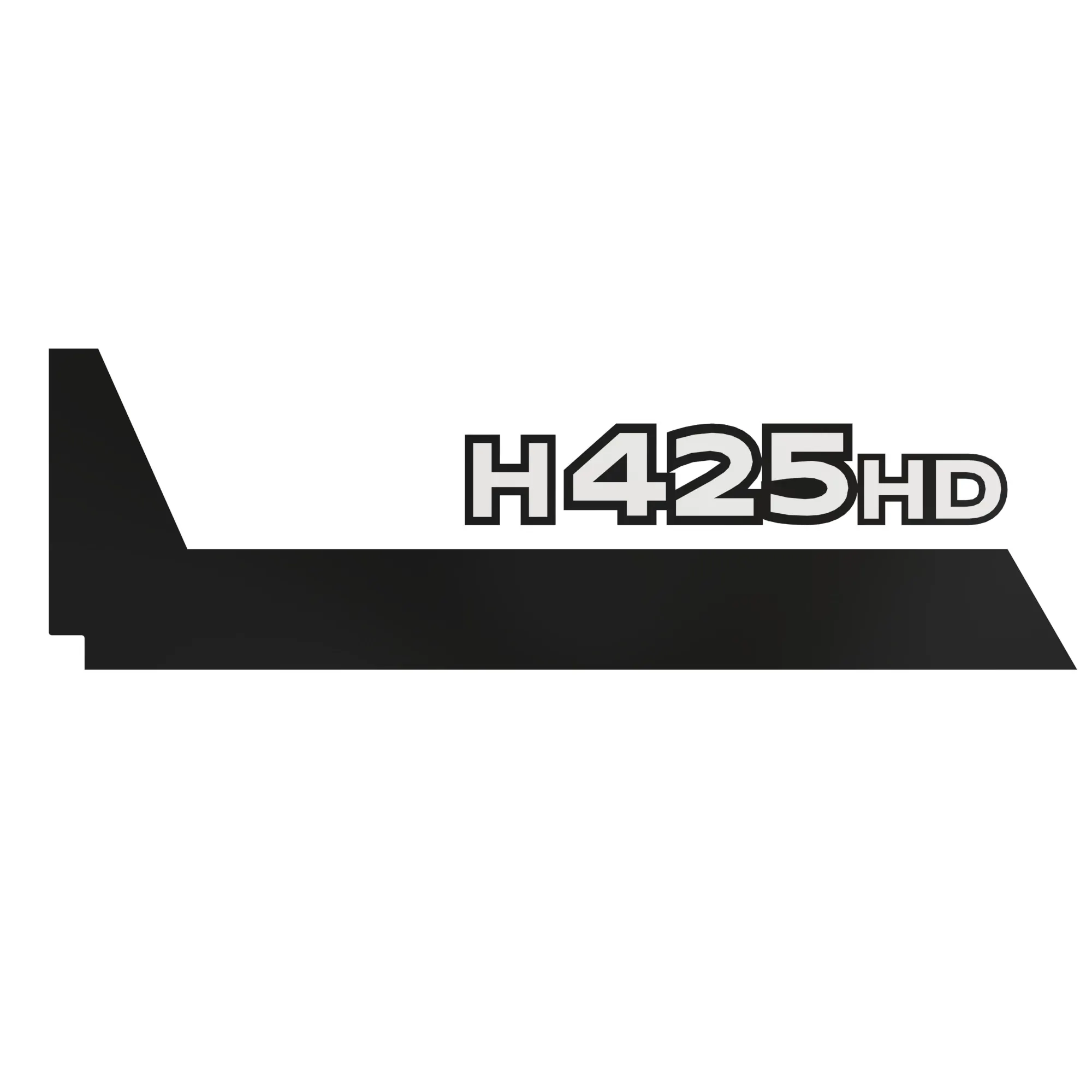 John Deere H425HD John Deere Label, Right Side, Long - F721119