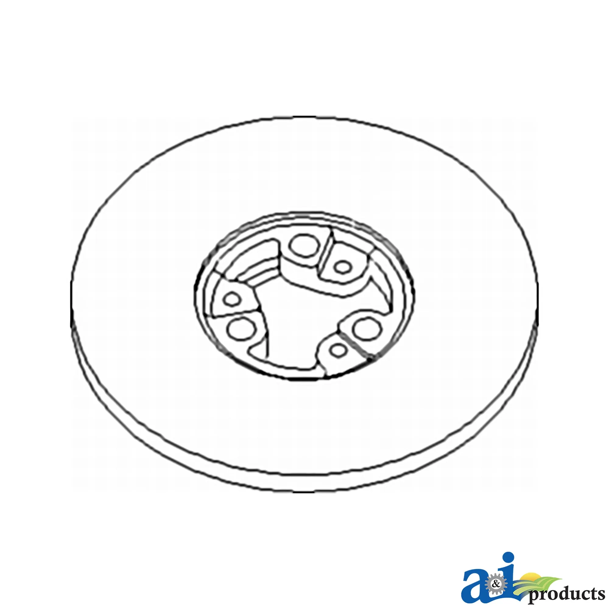 A&I Products Half Sheave, Inner Fan Driver - A-H206016