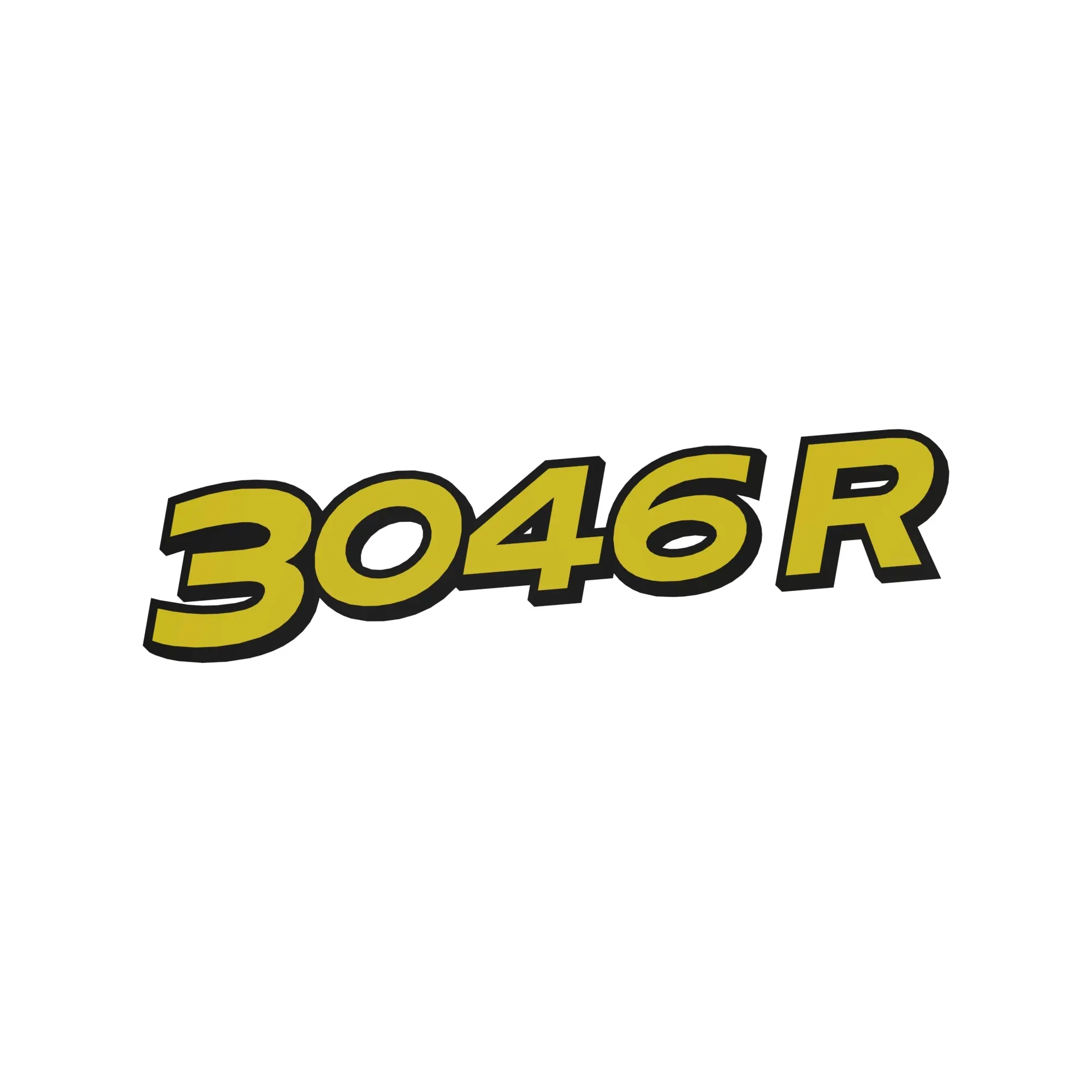 LABEL, MODEL NUMBER, 3046R LH