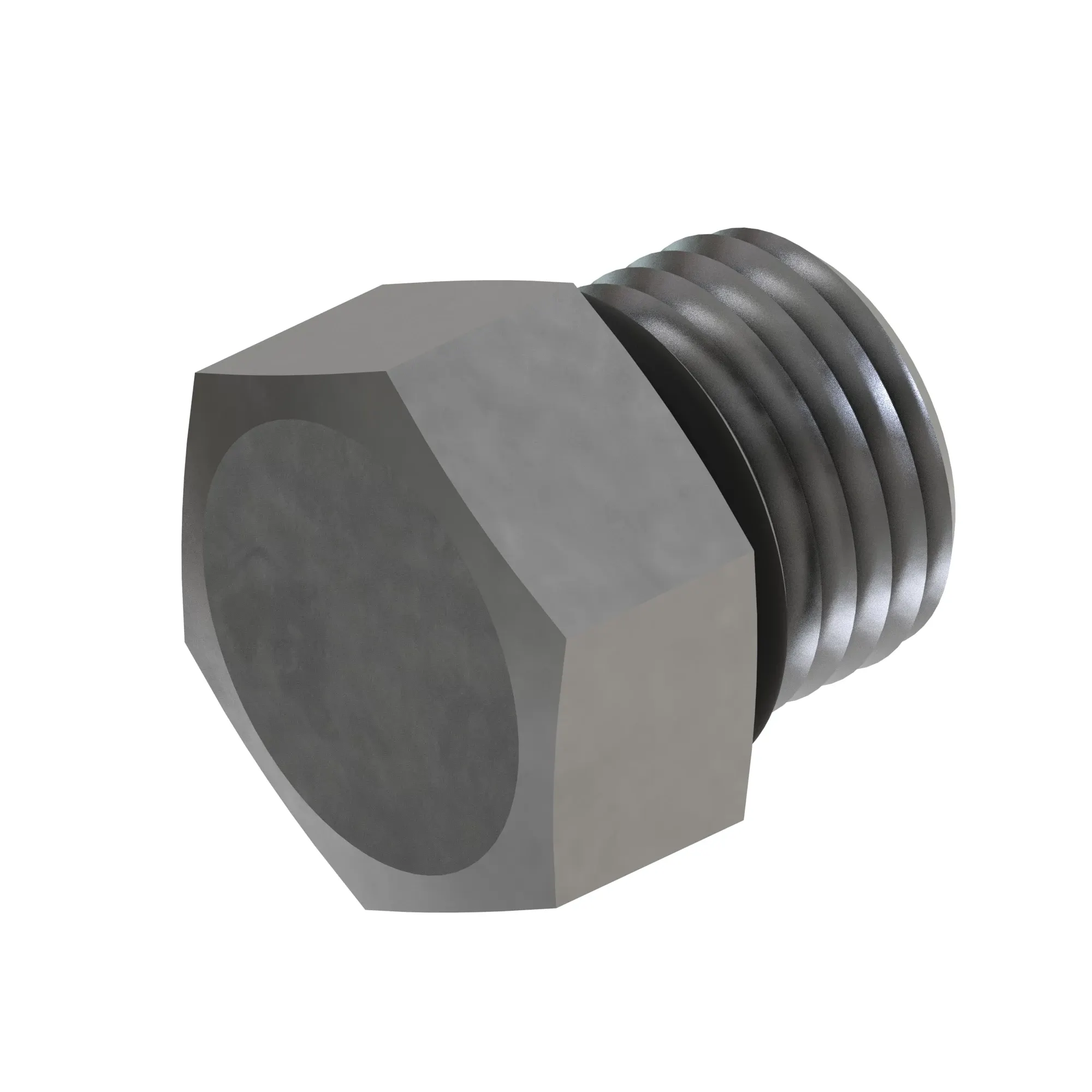 Fitting Plug, 9/16MOR Plug, Hex Hea