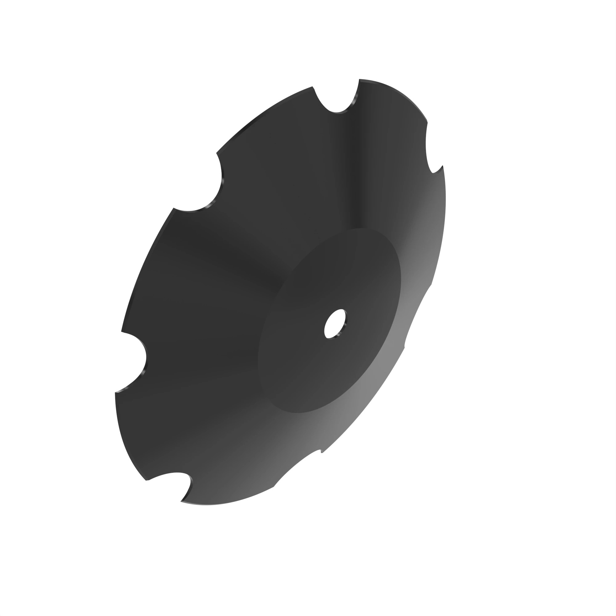 DISK BLADE, DISK CUTOUT CONE OF 0.1