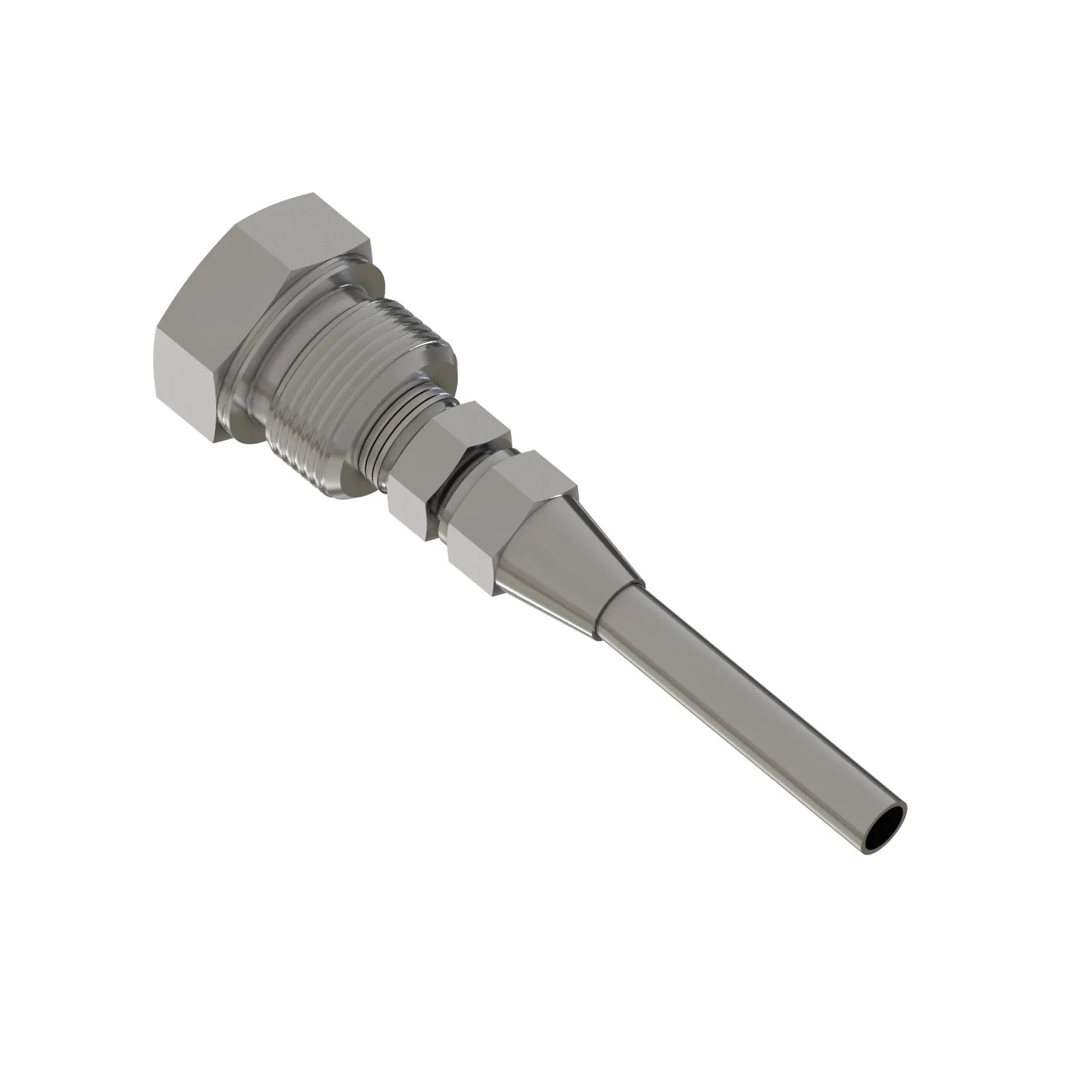 John Deere Fuel Tank Tube Fitting Assembly - AT547605