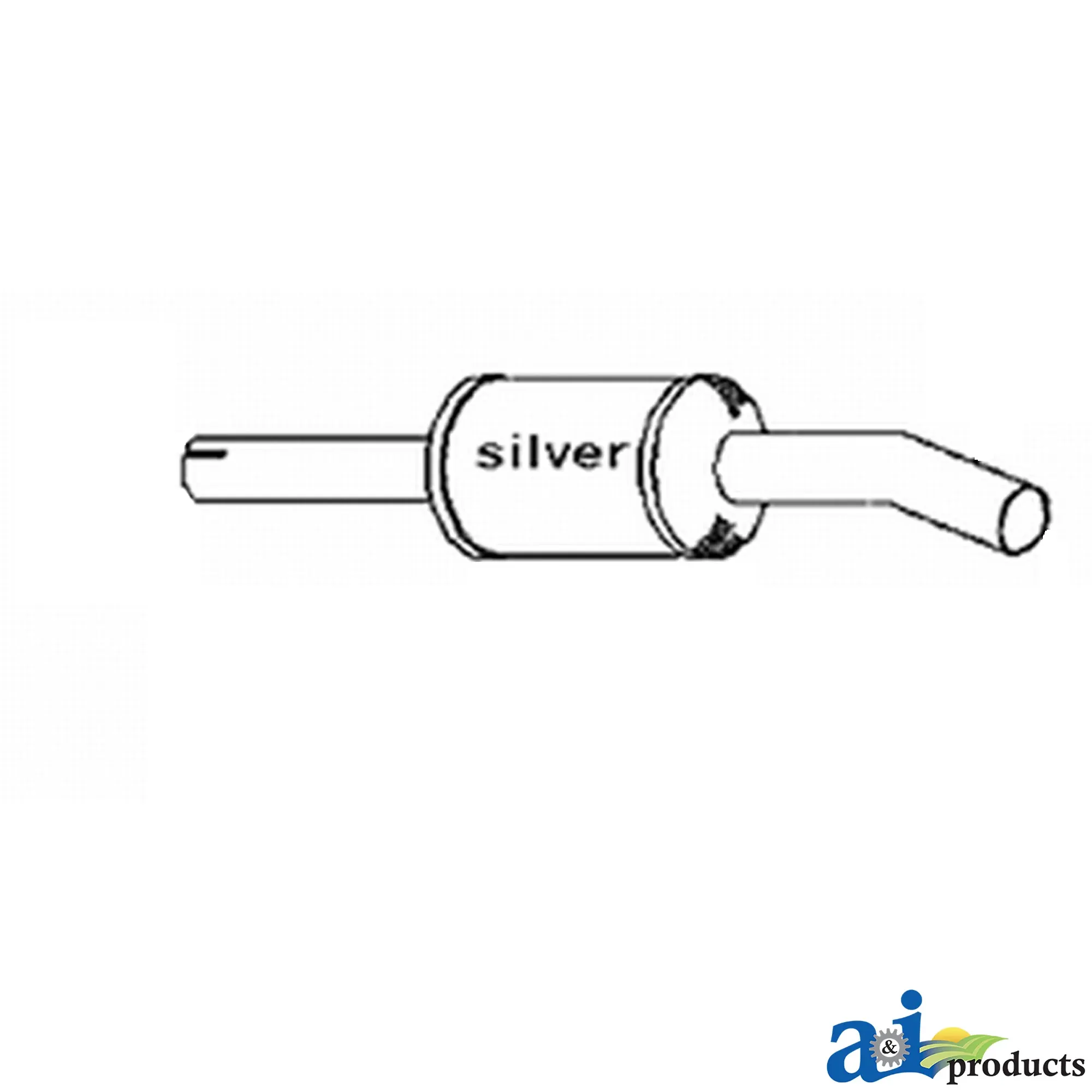 A&I Products Muffler - A-546129R1