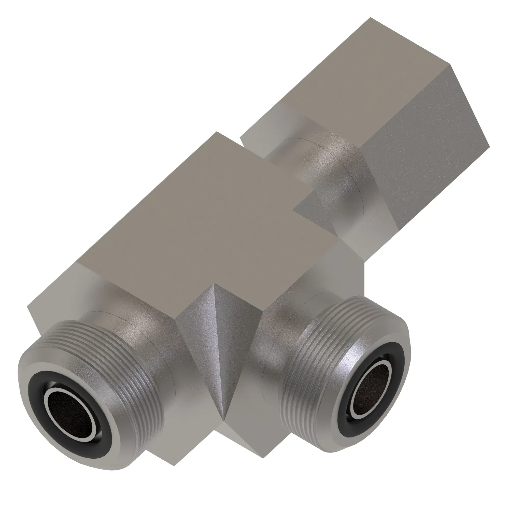 Flange Fitting, Swivel Run