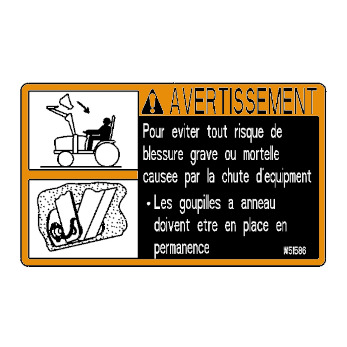 Label, Warning, Bucket (French Ex)