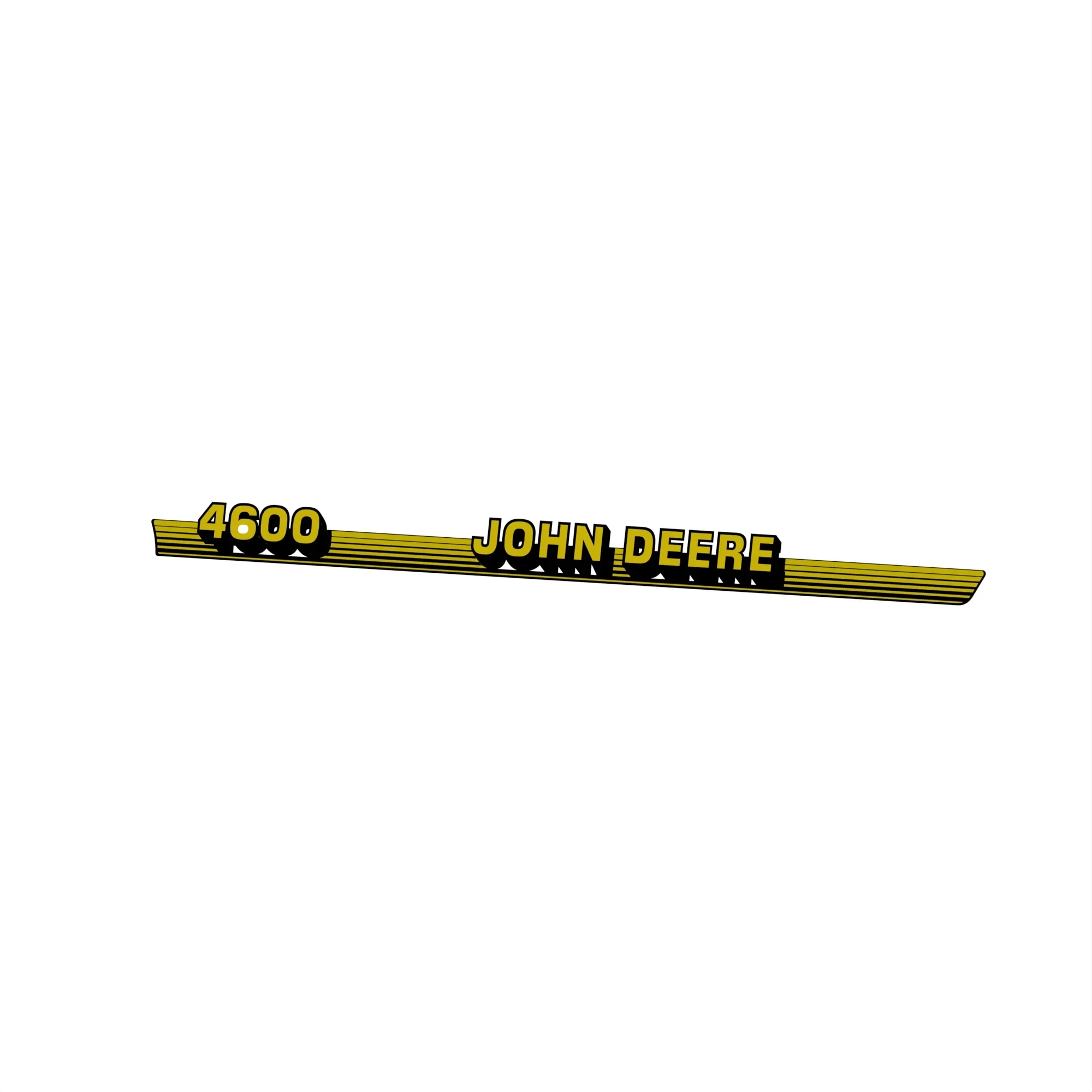 John Deere 4600 Label, Left Side - M135385