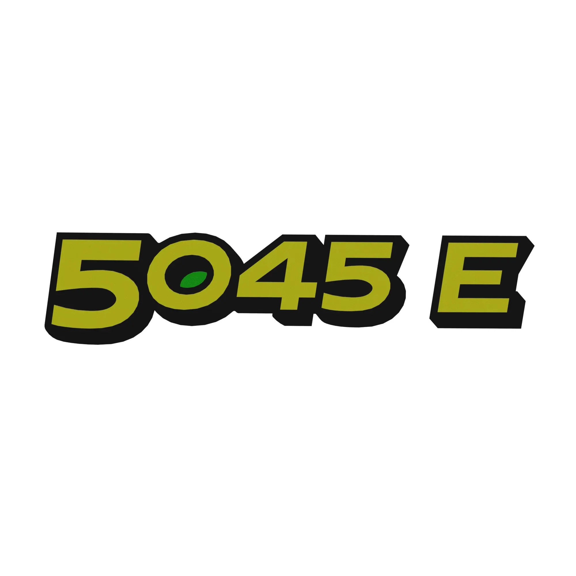 John Deere 5046 Model Designation Label, Right Side - R265374