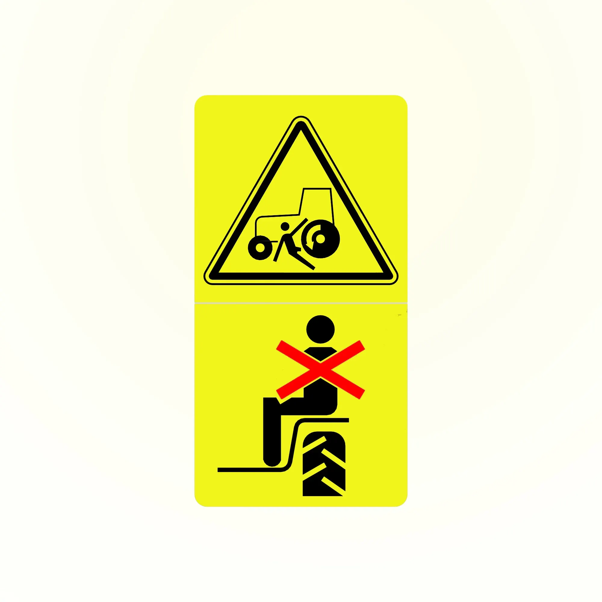 John Deere Safety Signs Label - L64996
