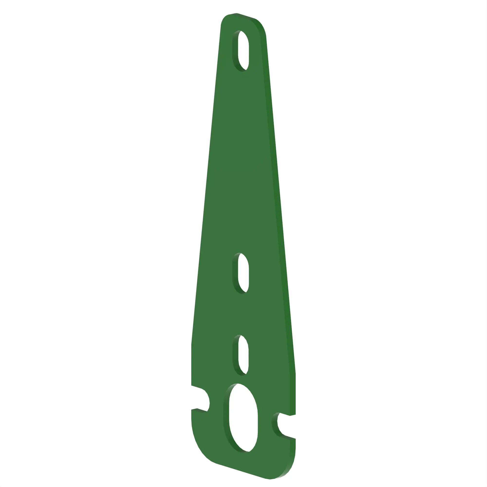 John Deere Lower Drum Stop Adjust Plate - HXE76654