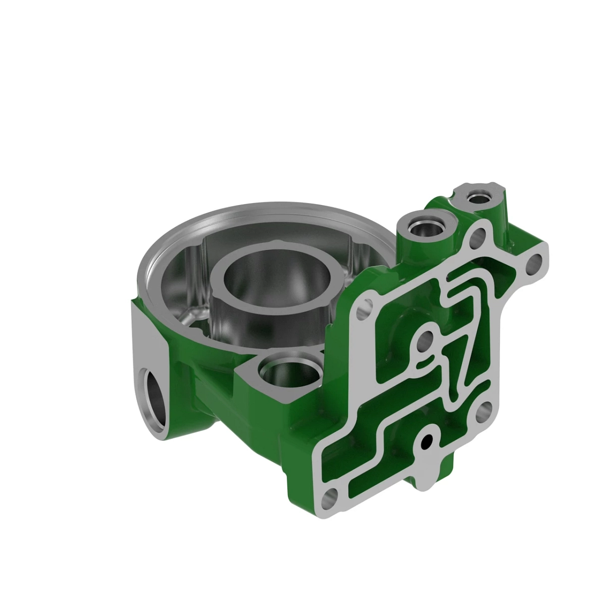 Housing, Hsg, HYD Oil Filter Relief