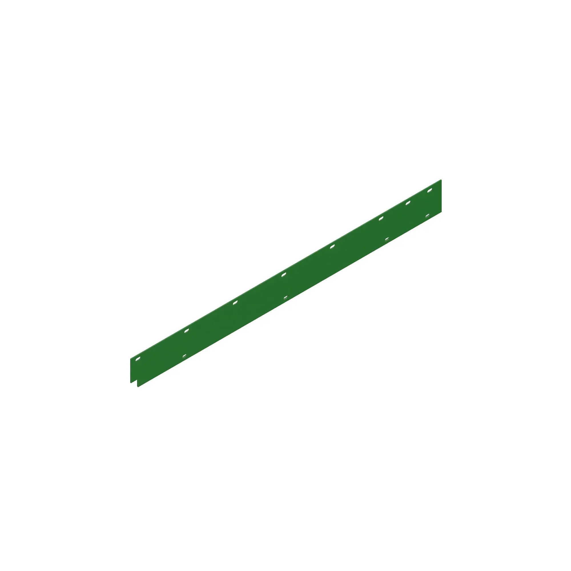 John Deere Service Platform Rear Plate - YC13181