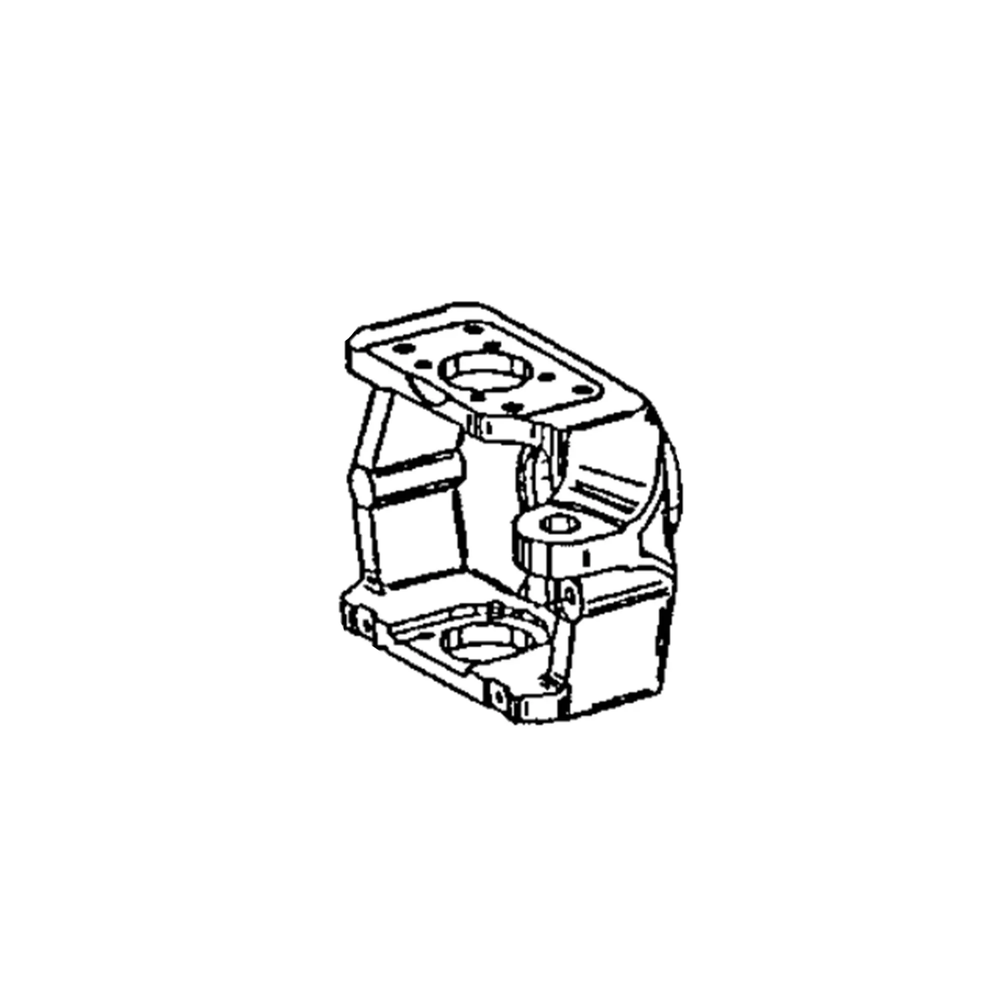 John Deere Left Side Front Axle Housing - T251386